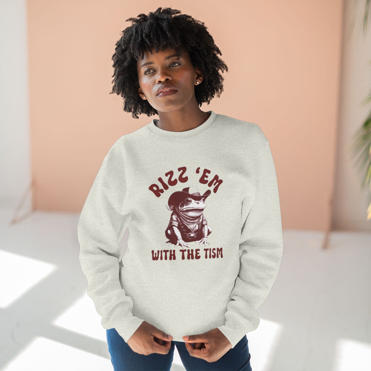 Rizz EM with the Tissm / Crewneck Sweatshirt