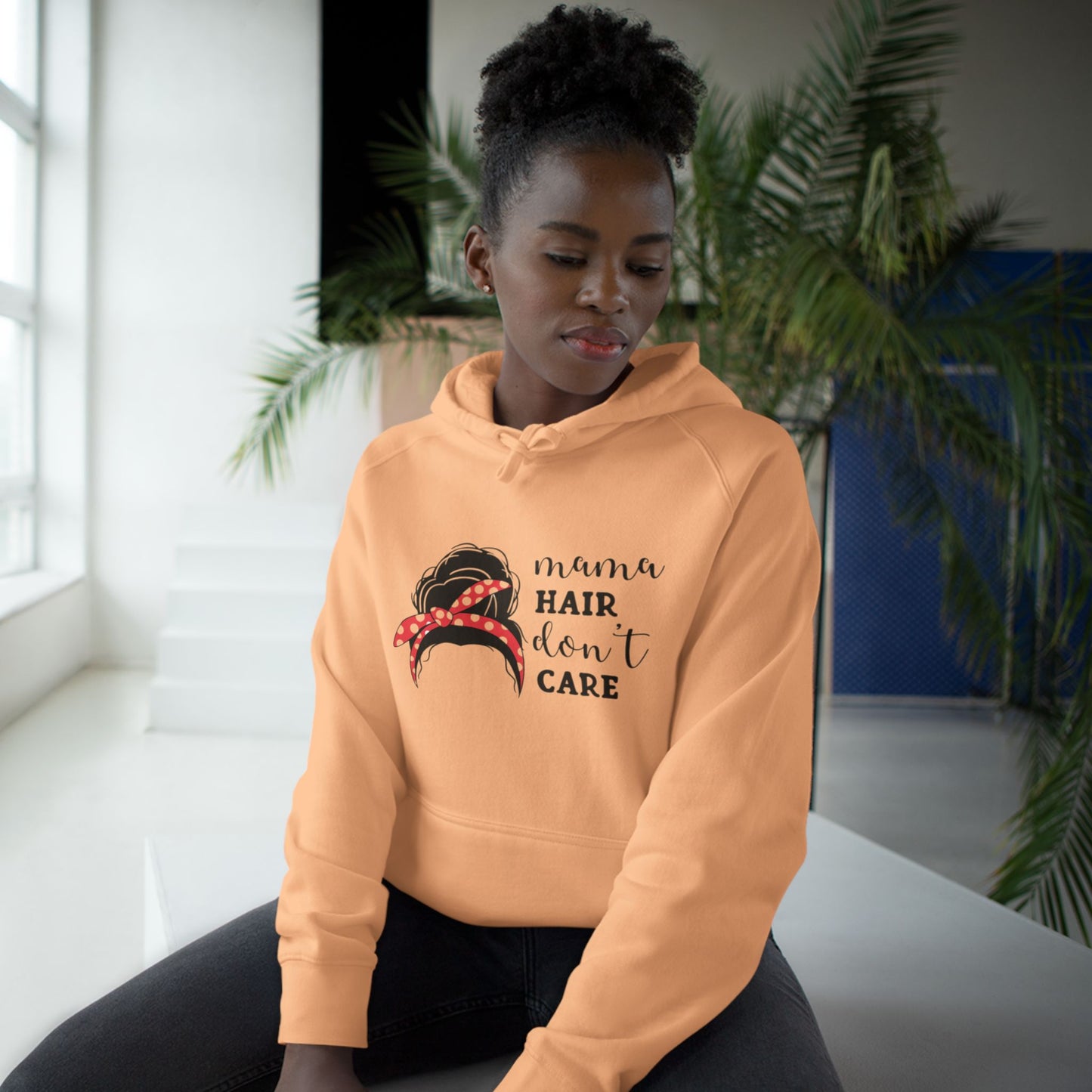 Mom hair dont care Hoodie