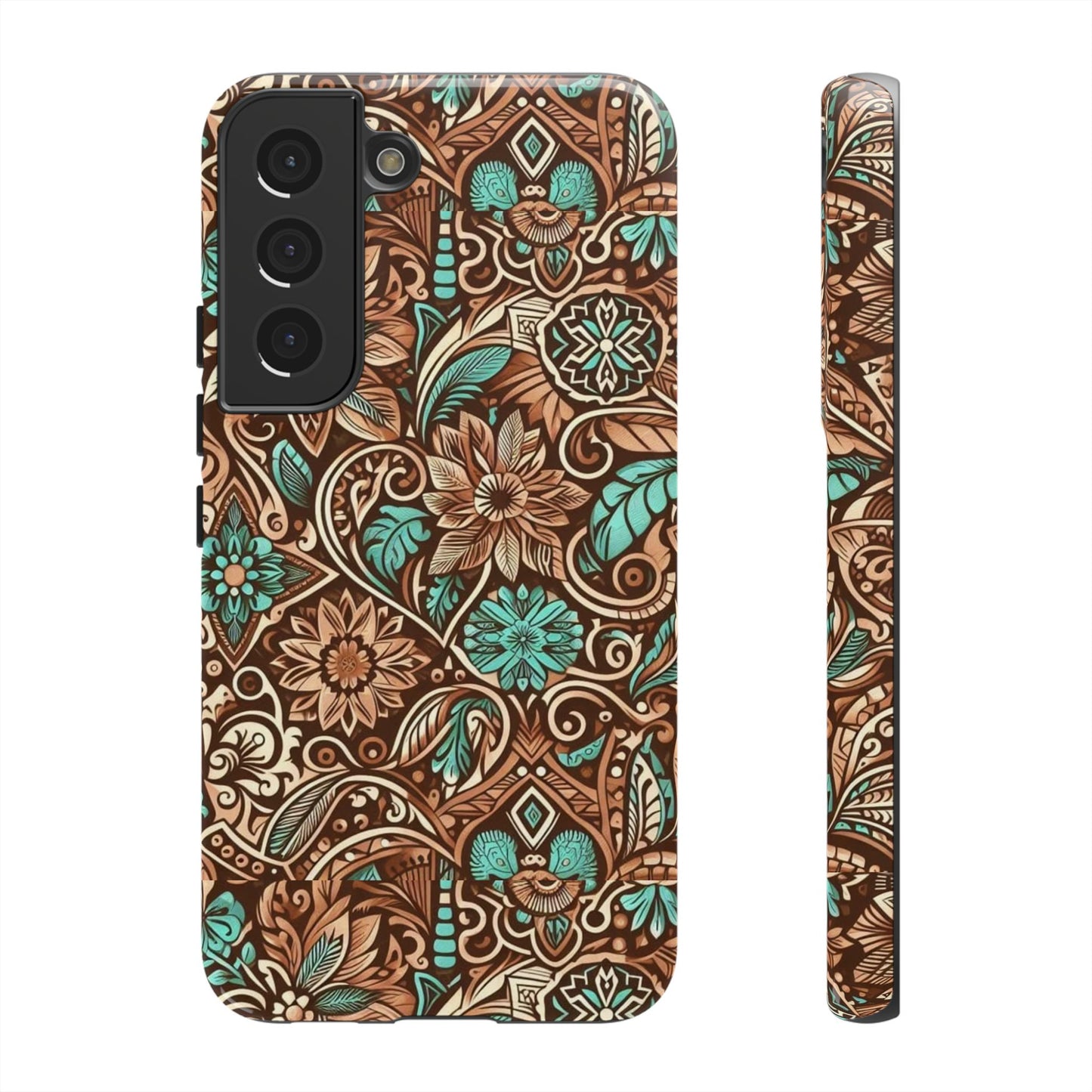 Leather & Turquoise / Tough Cases