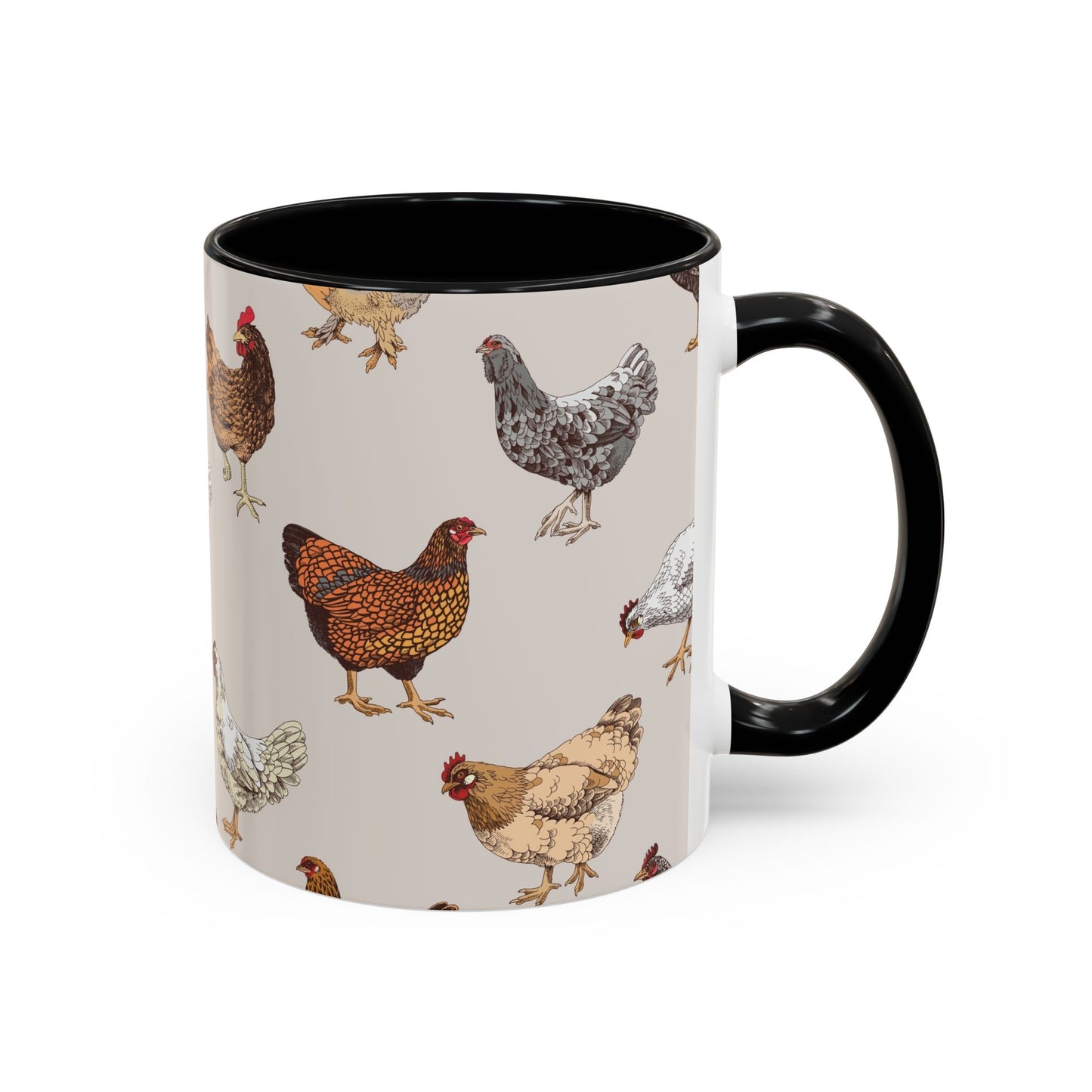 Chickens Coffee Mug (11, 15oz)