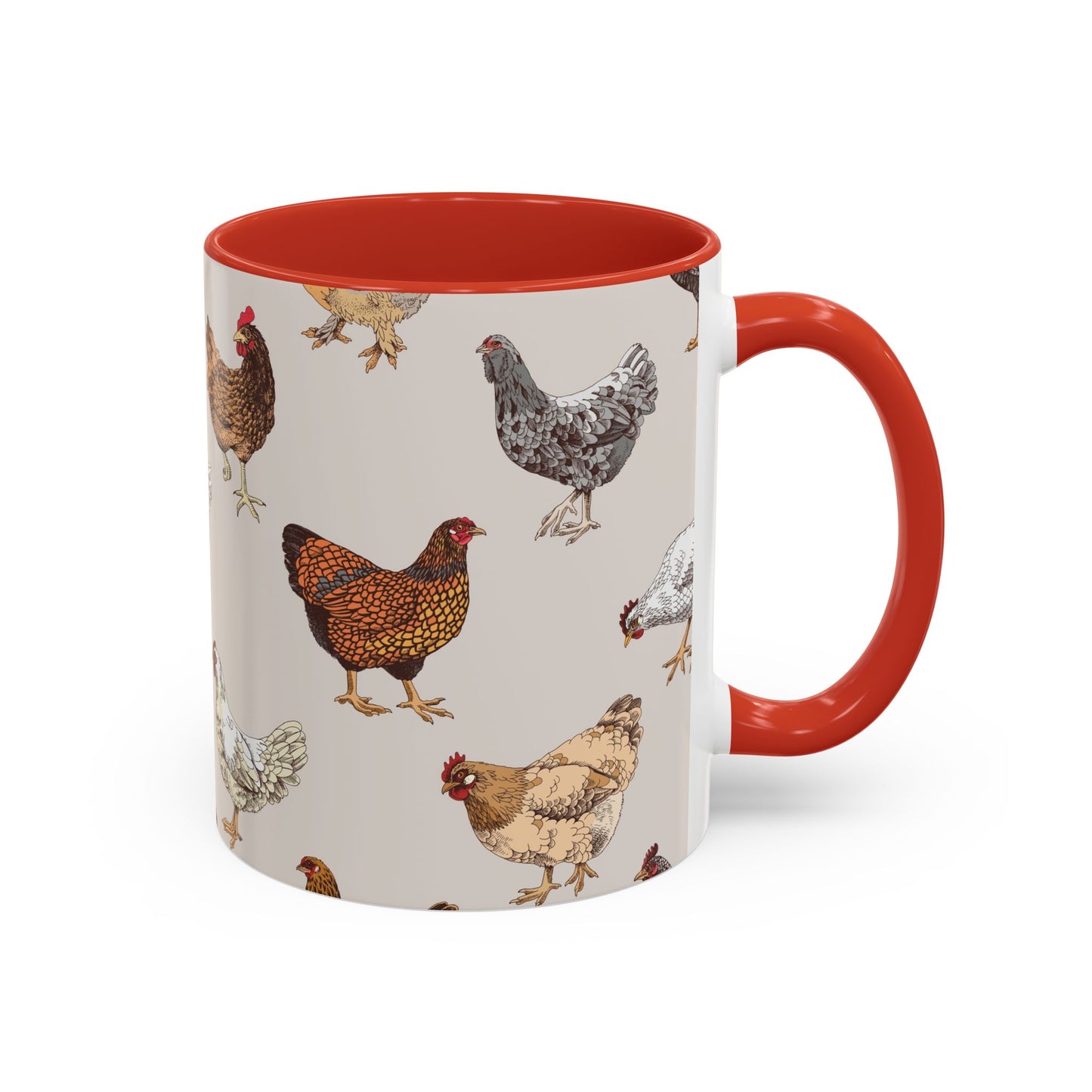 Chickens Coffee Mug (11, 15oz)