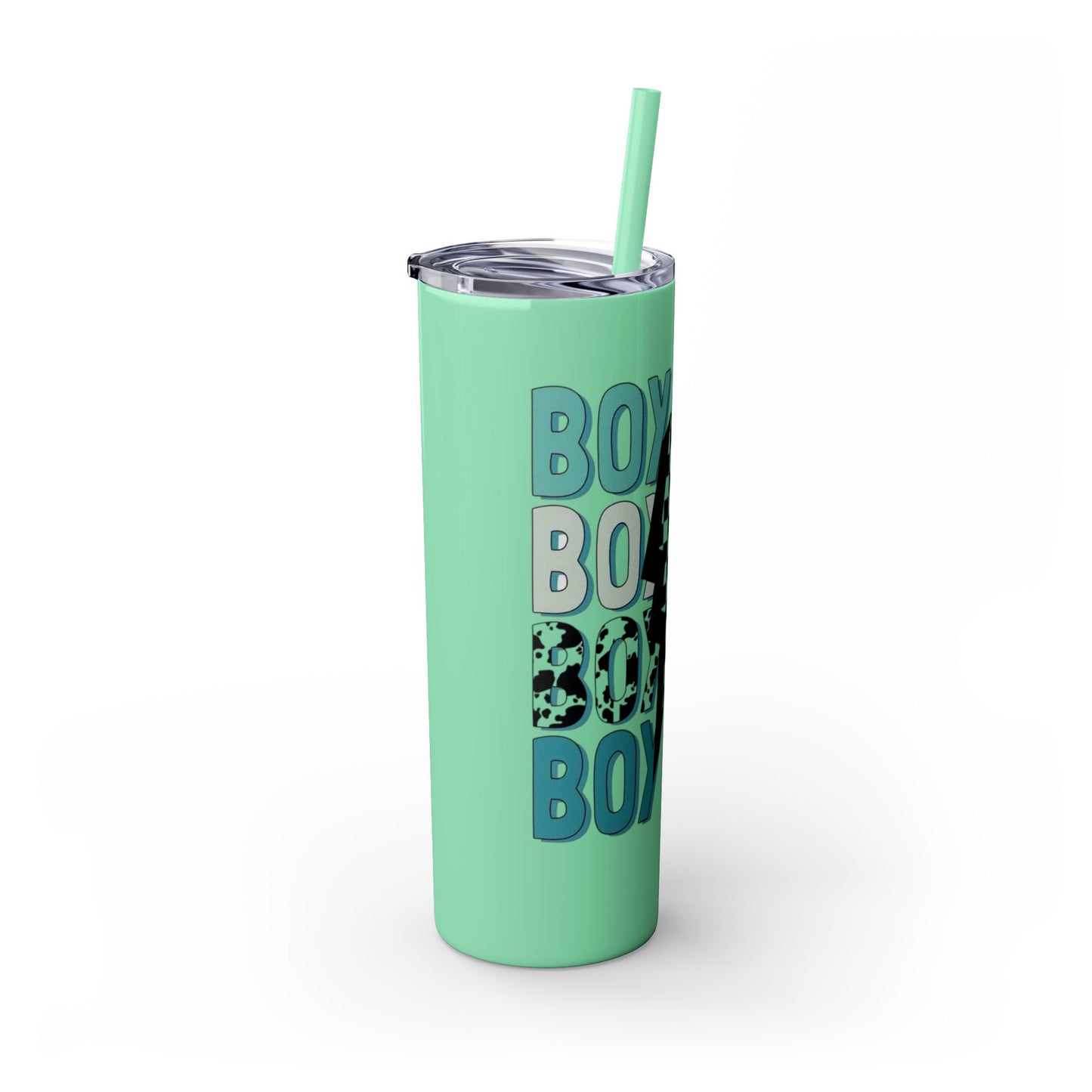 Boy Mom / Tumbler with Straw, 20oz