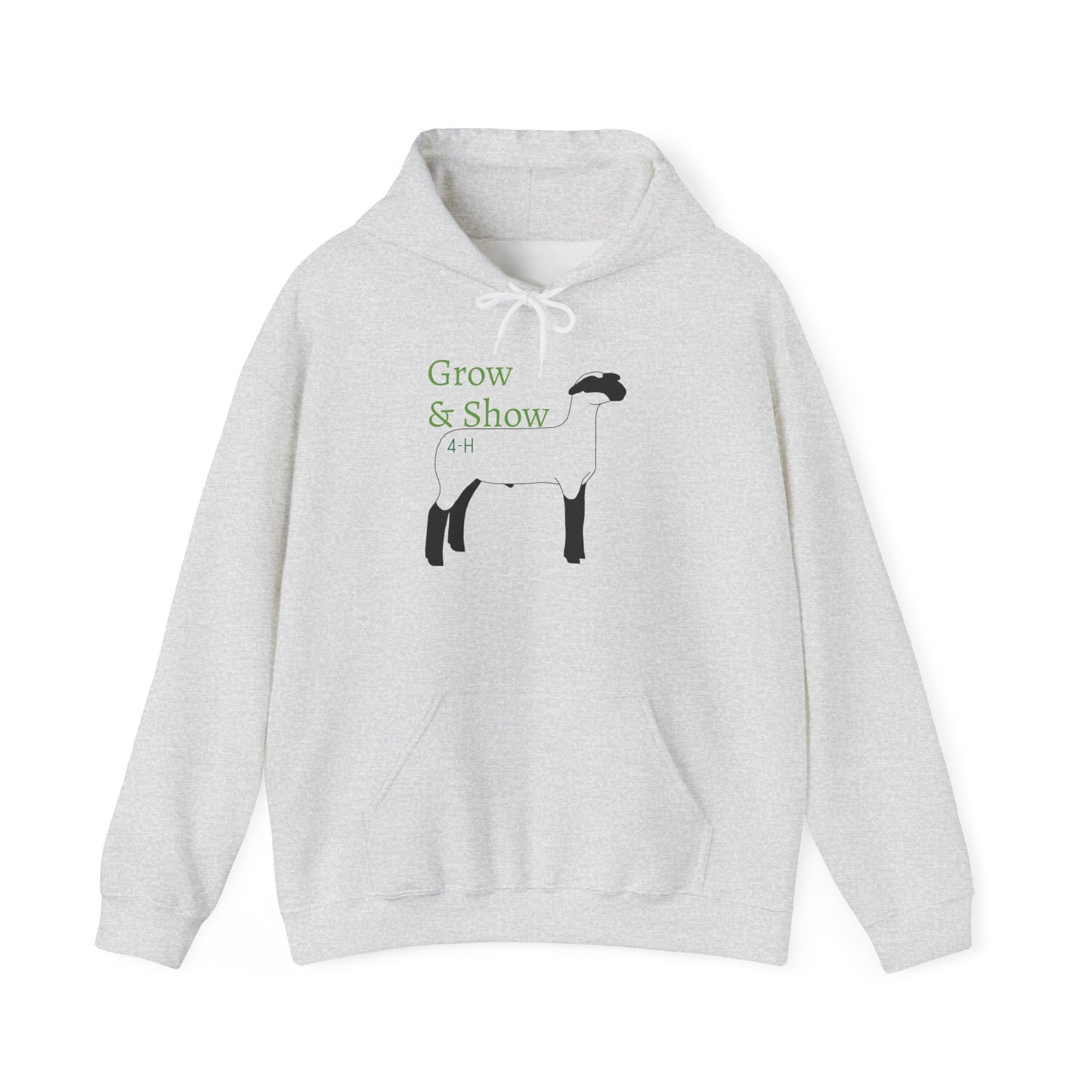 Grow and show 4h hoodie-sheep