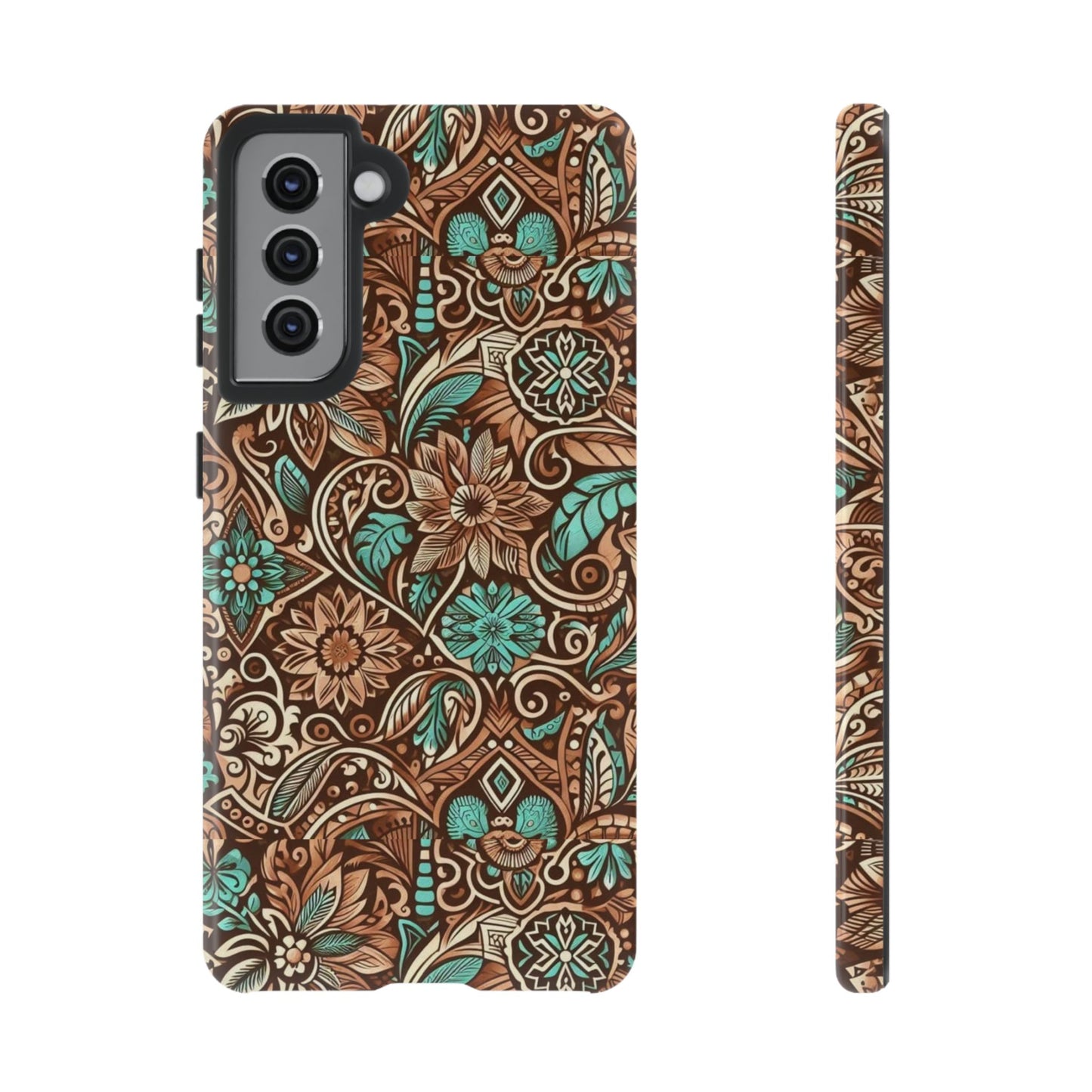 Leather & Turquoise / Tough Cases