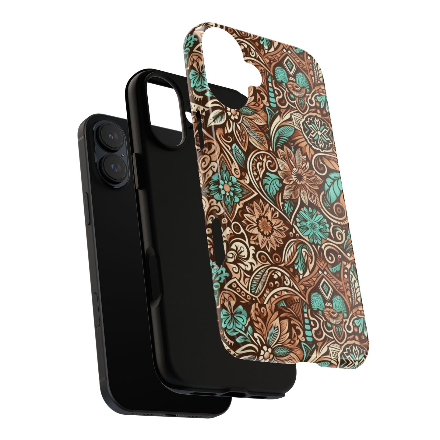 Leather & Turquoise / Tough Cases