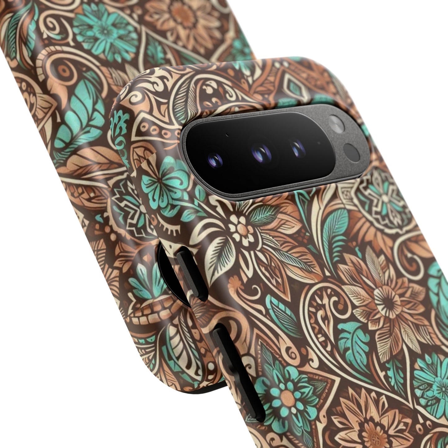 Leather & Turquoise / Tough Cases