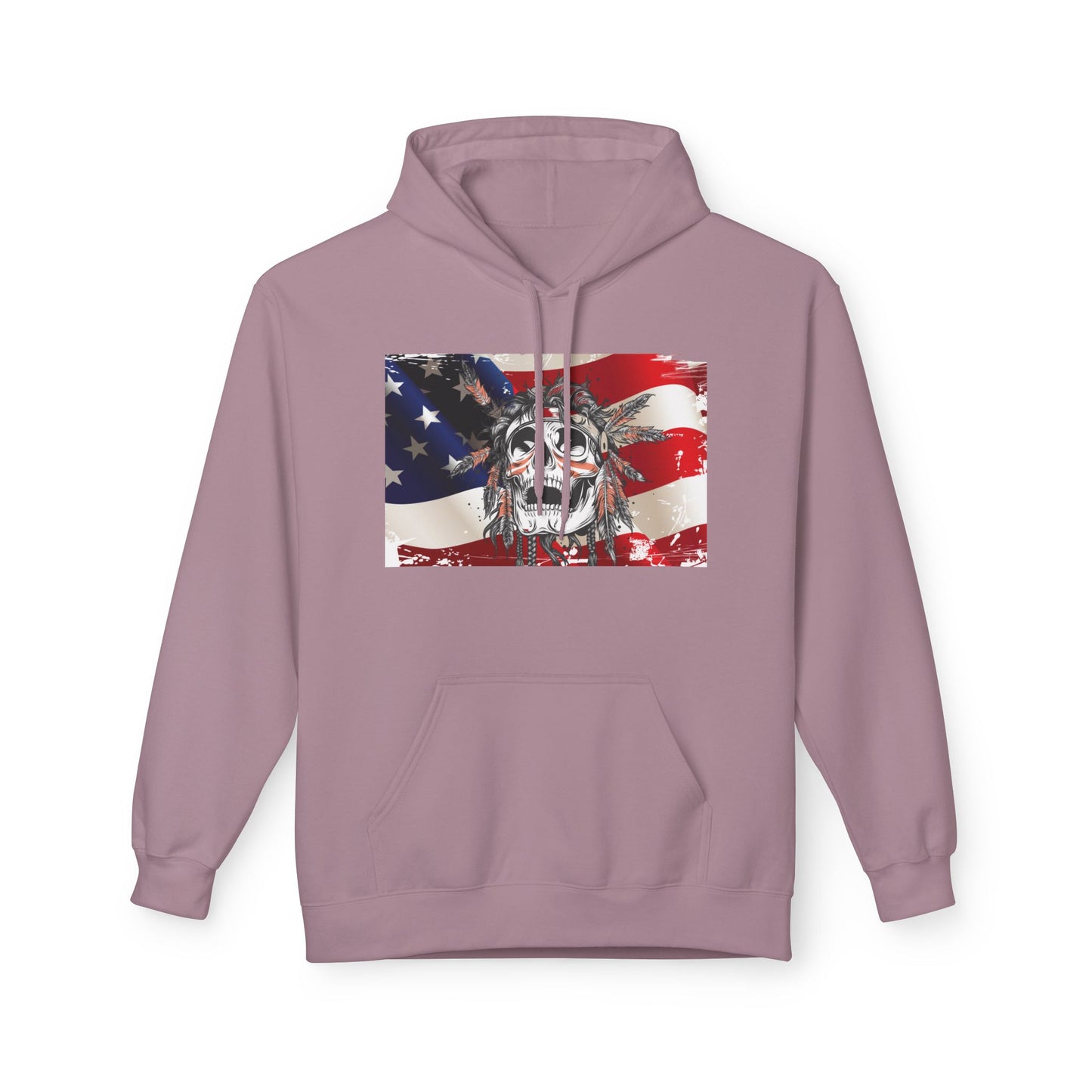 Flag and Skull Hoodie