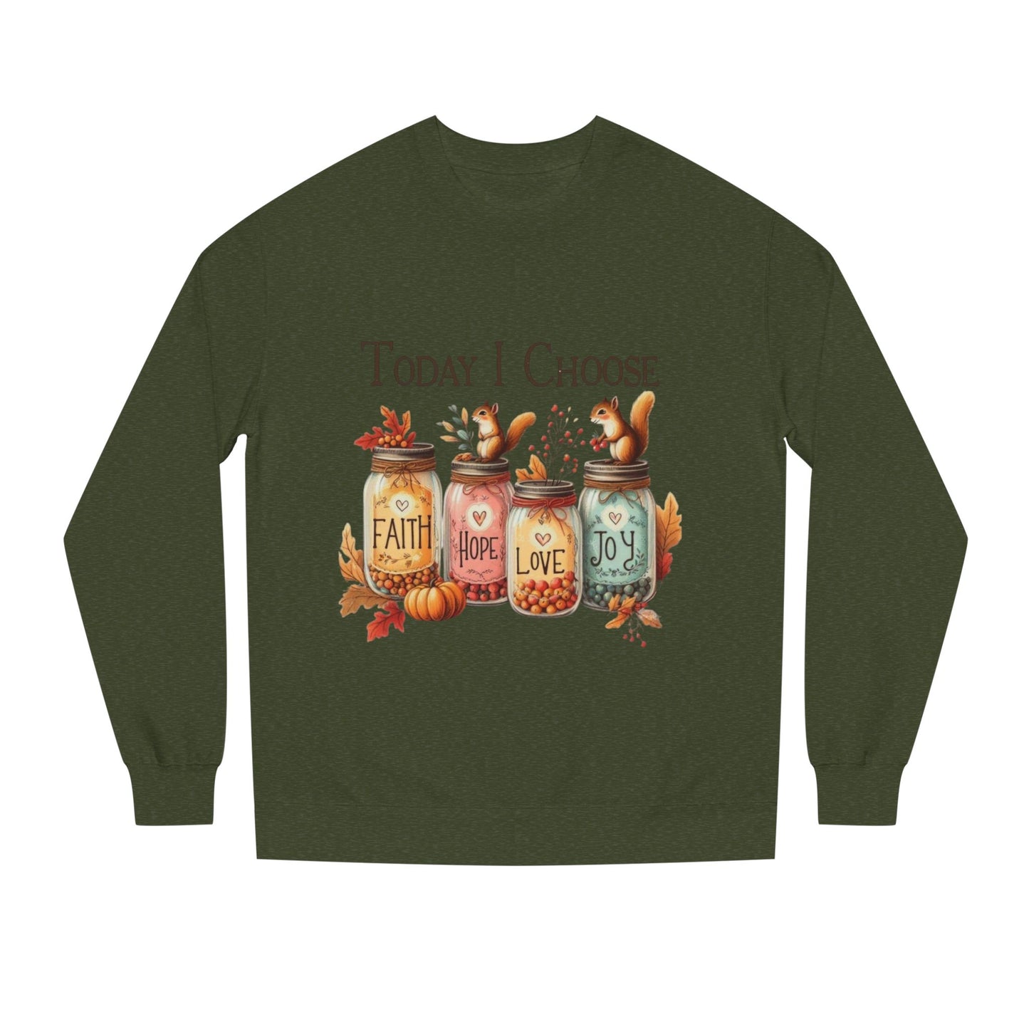 Hope, faith, love, joy / fall sweatshirt