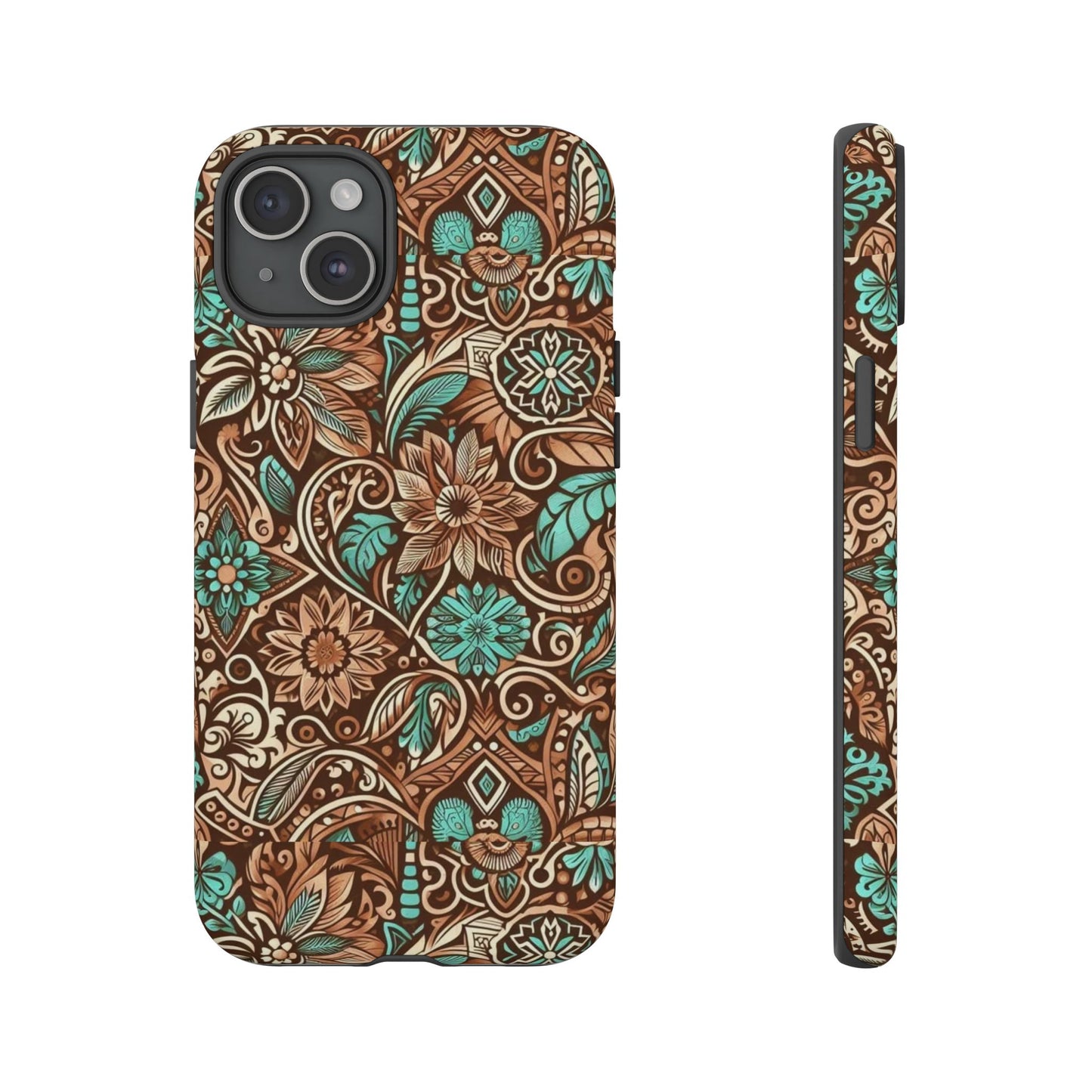 Leather & Turquoise / Tough Cases