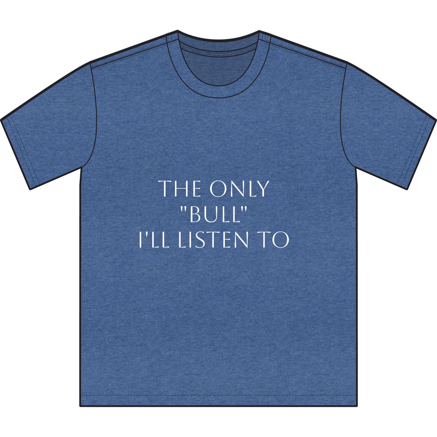 Only "Bull"- Sueded T-Shirt