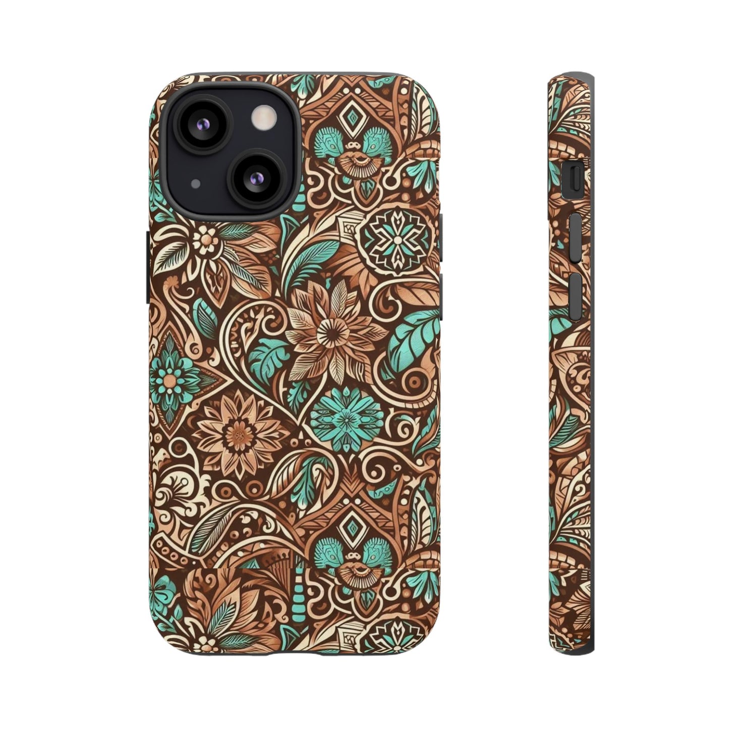 Leather & Turquoise / Tough Cases