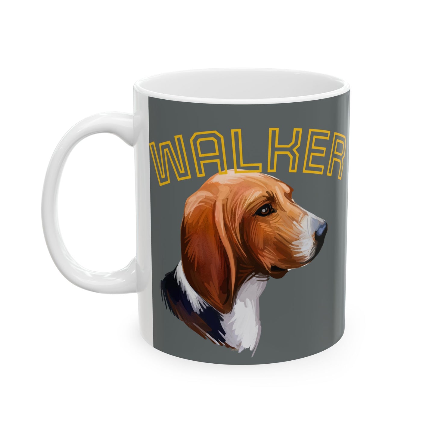 Walker profile/ Ceramic Mug, (11oz, 15oz)
