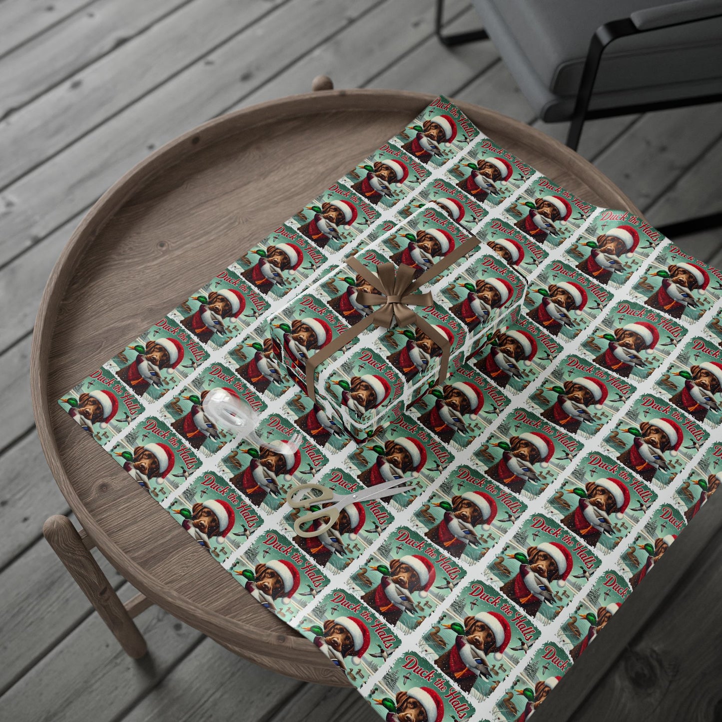 Duck the halls Wrapping Papers