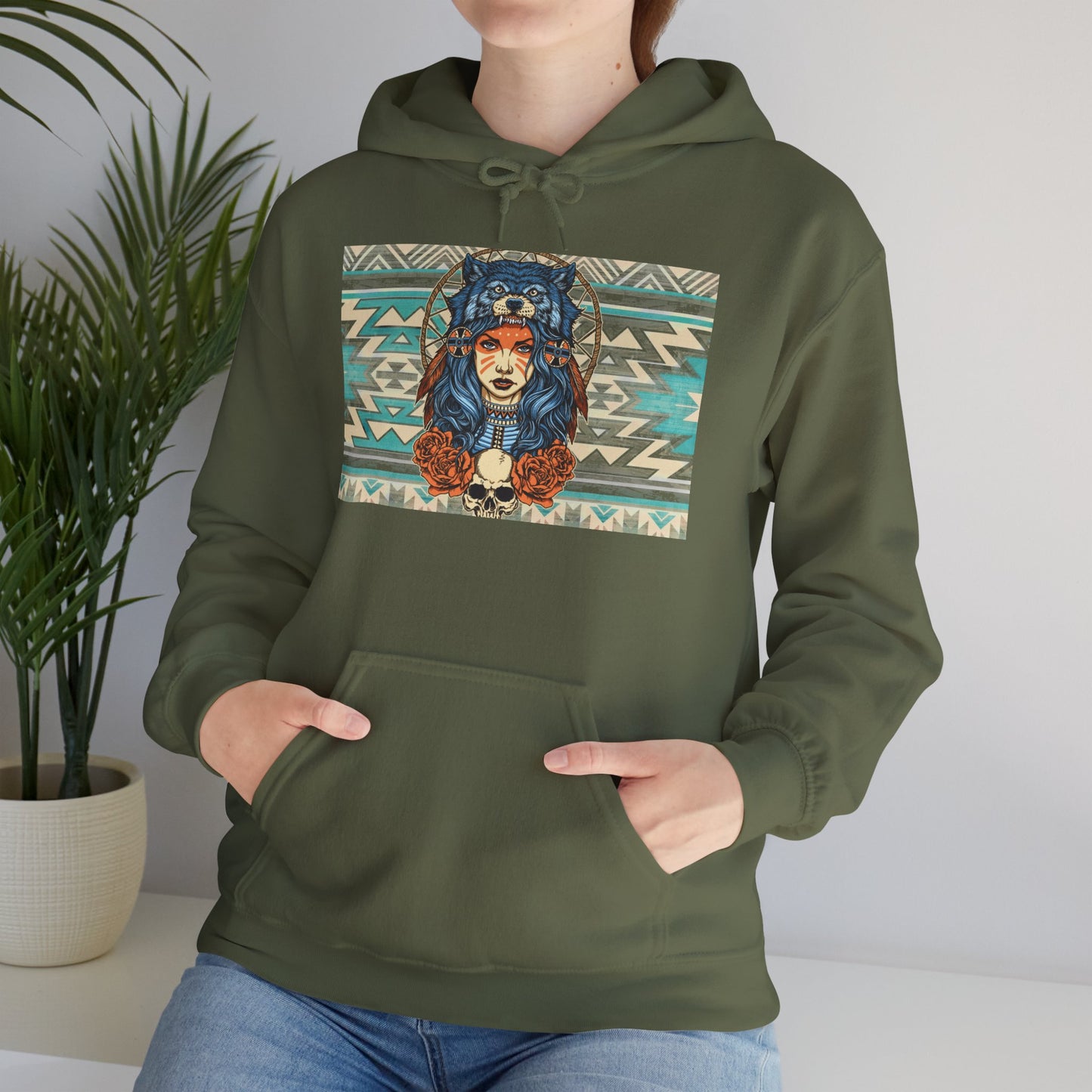 Native women / hoodie