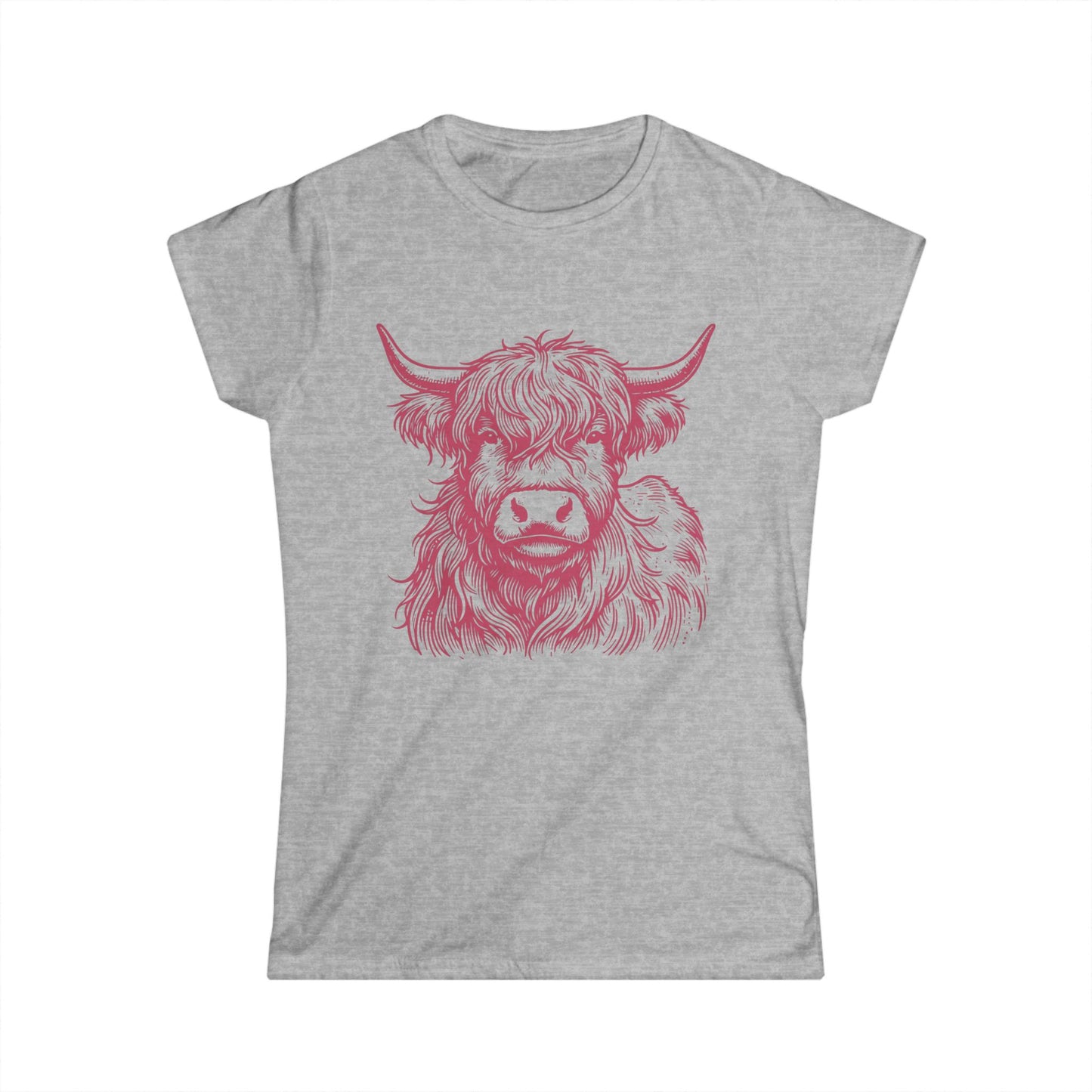 Pink cow Tee