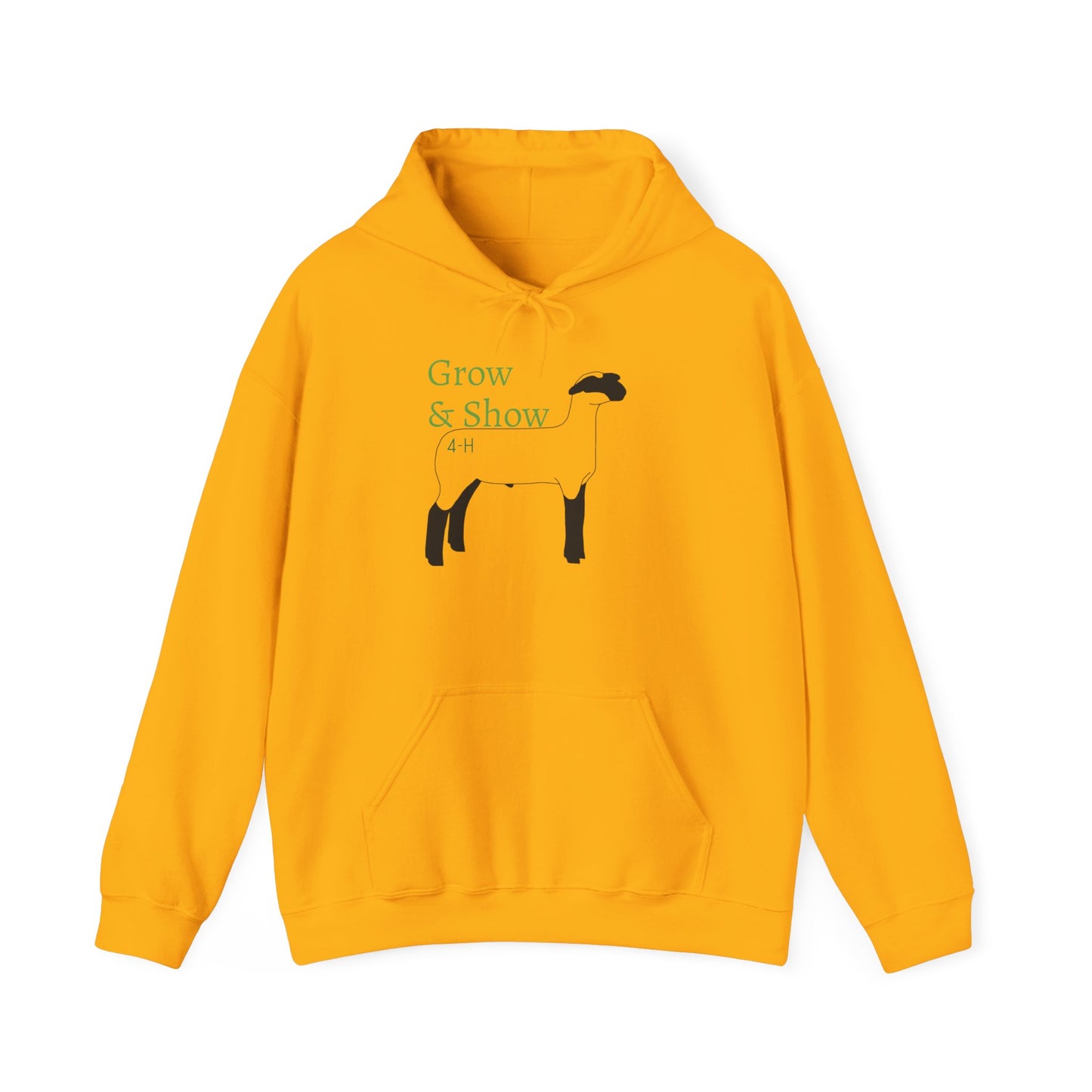 Grow and show 4h hoodie-sheep