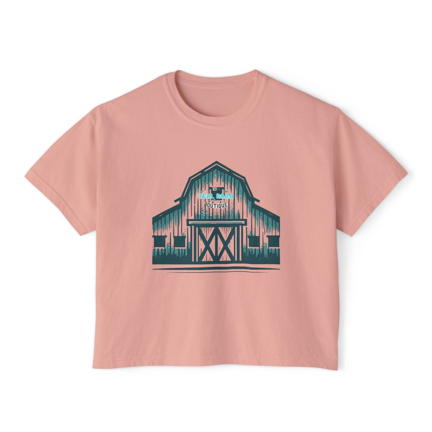 Teal Barn Tshirt