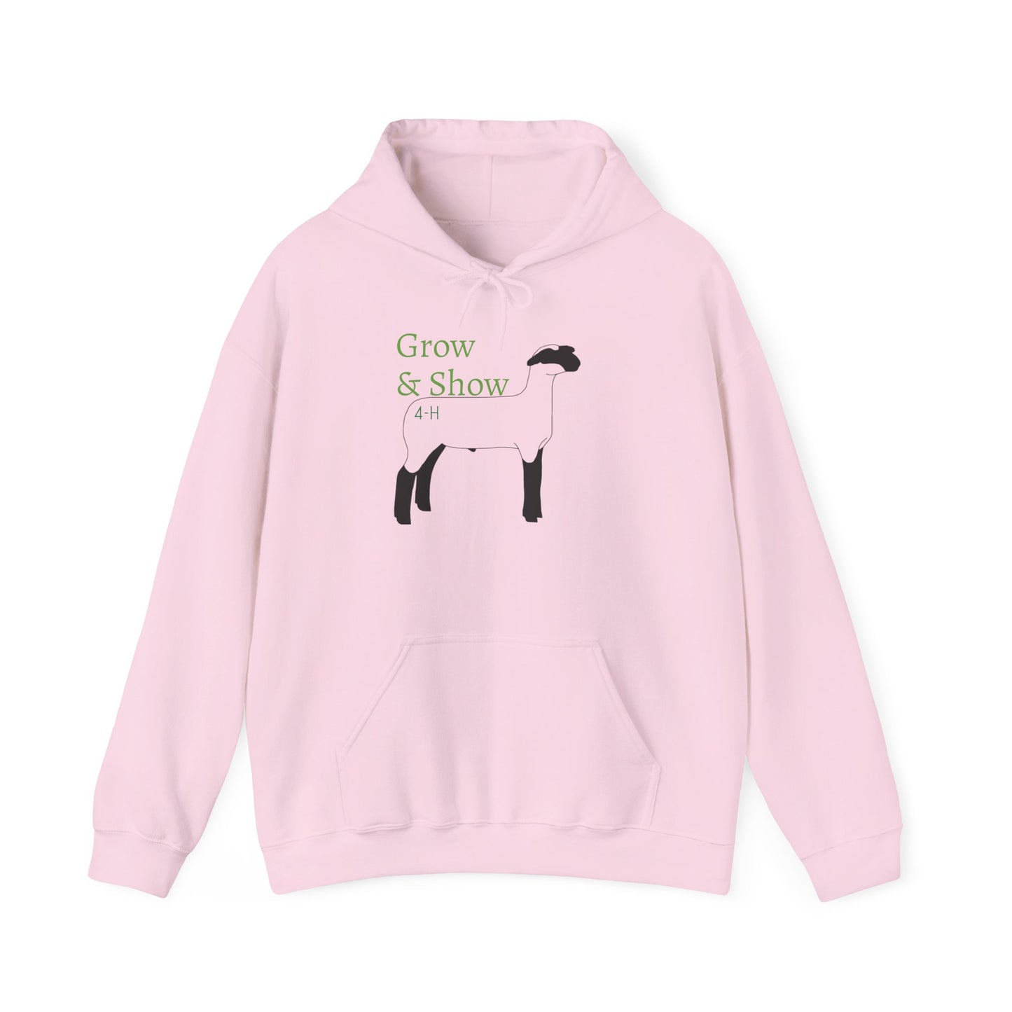 Grow and show 4h hoodie-sheep