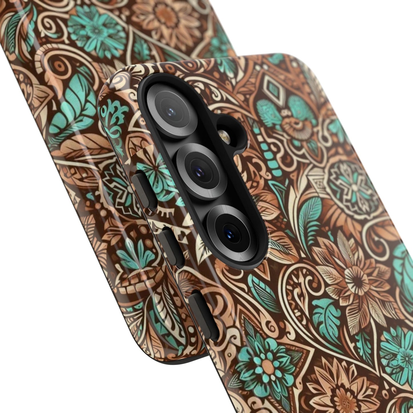 Leather & Turquoise / Tough Cases