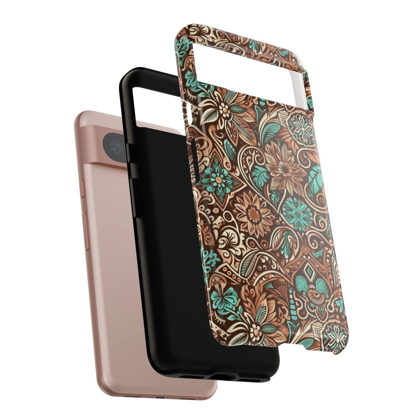 Leather & Turquoise / Tough Cases