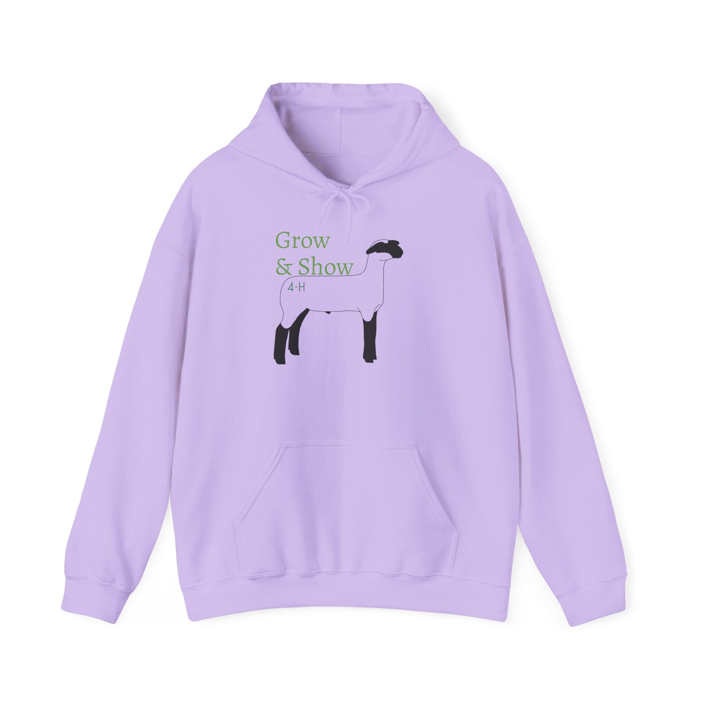 Grow and show 4h hoodie-sheep