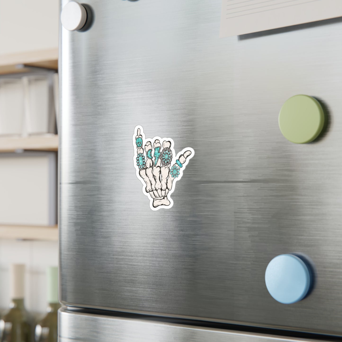 Hang loose turquoise / sticker