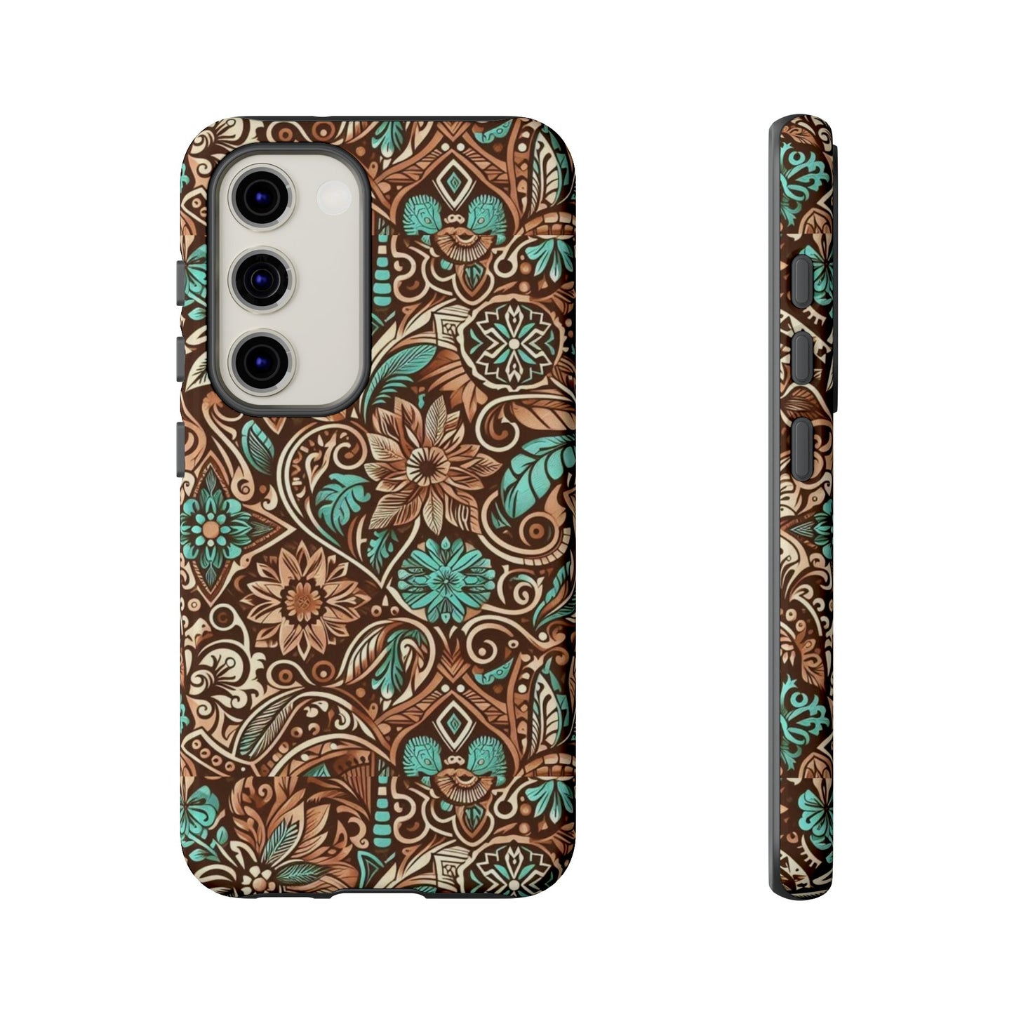 Leather & Turquoise / Tough Cases
