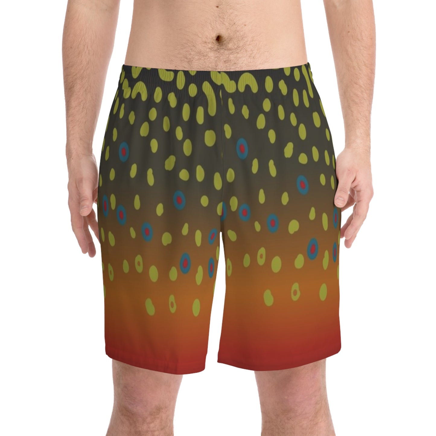 Men's brook trout swim shorts