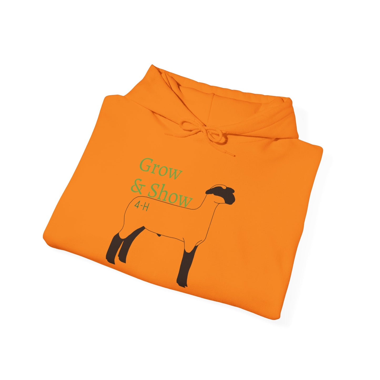 Grow and show 4h hoodie-sheep