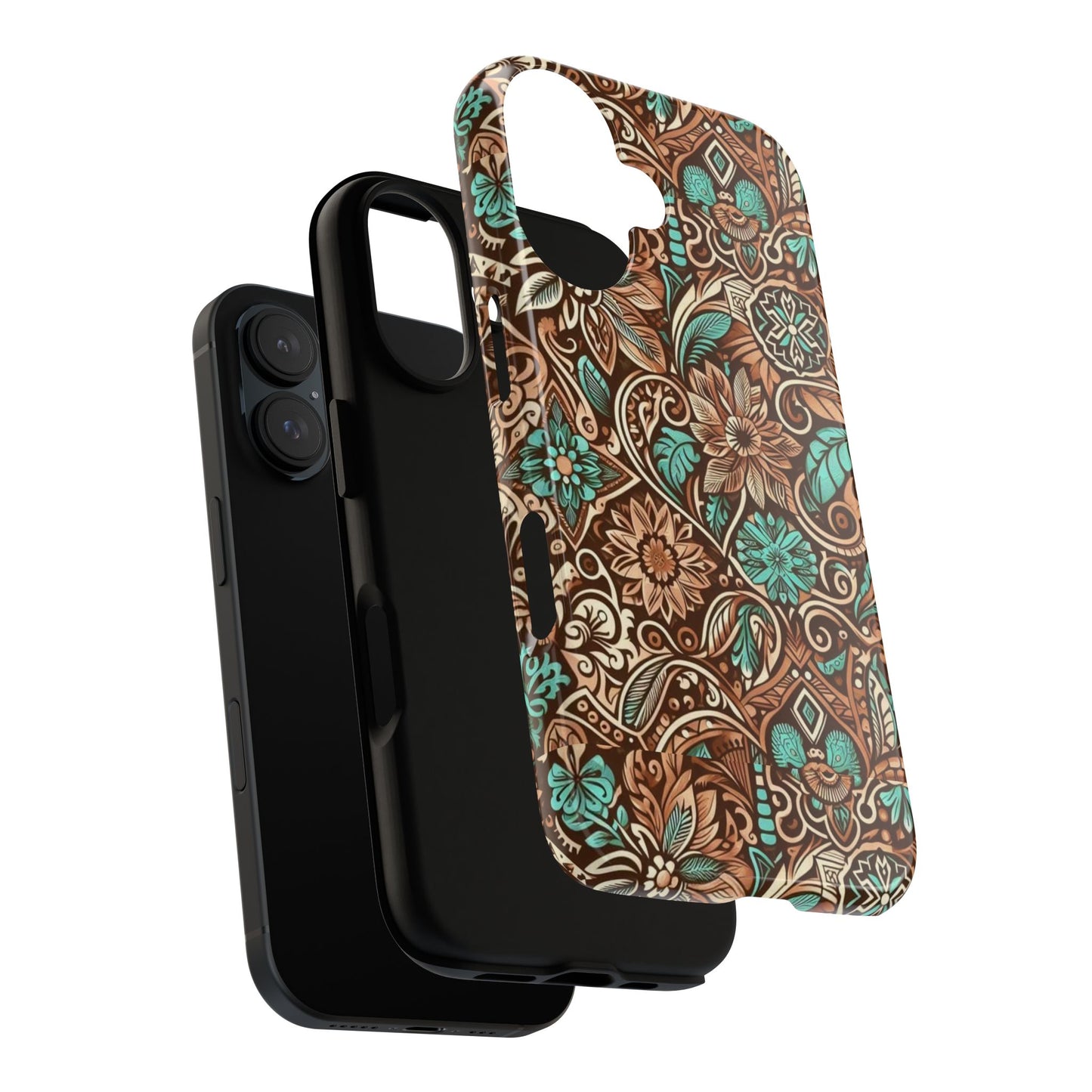 Leather & Turquoise / Tough Cases