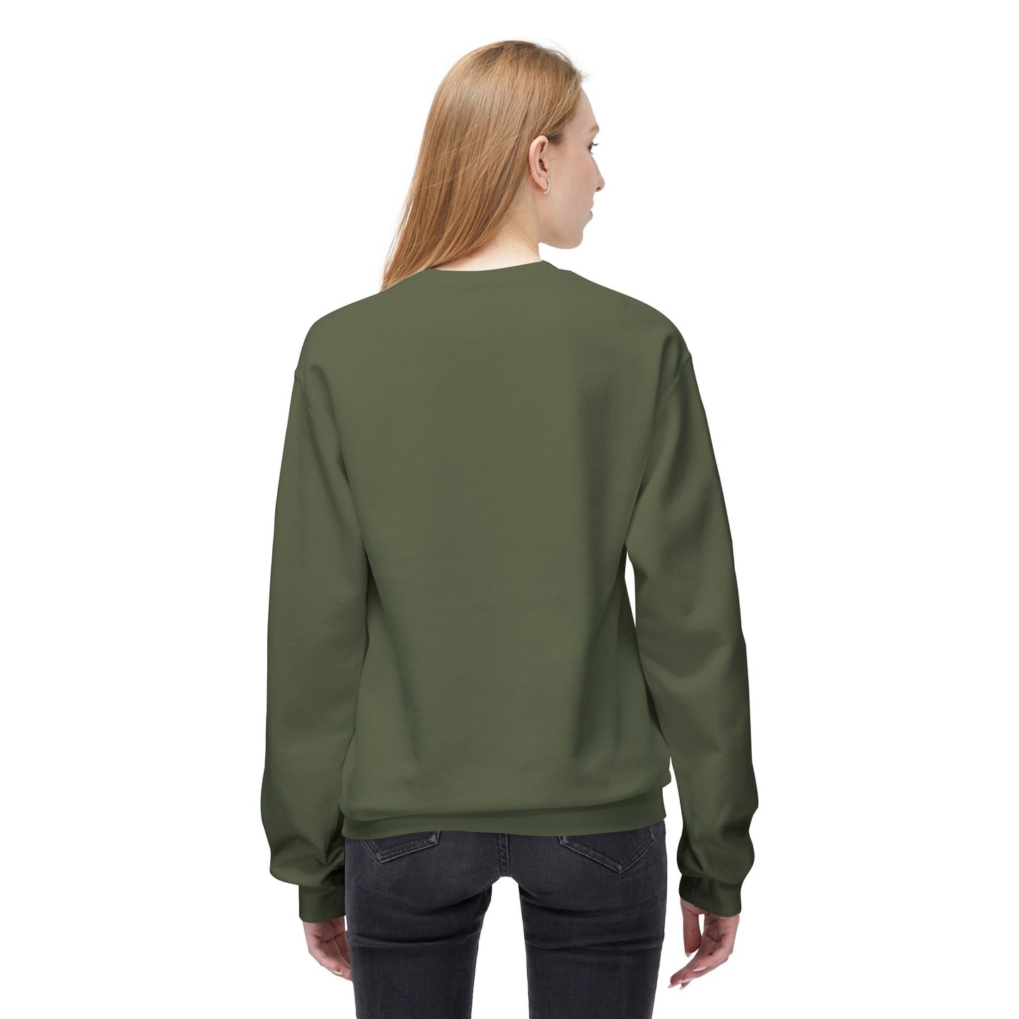 Should have come with a warning / Fleece Crewneck Sweatshirt