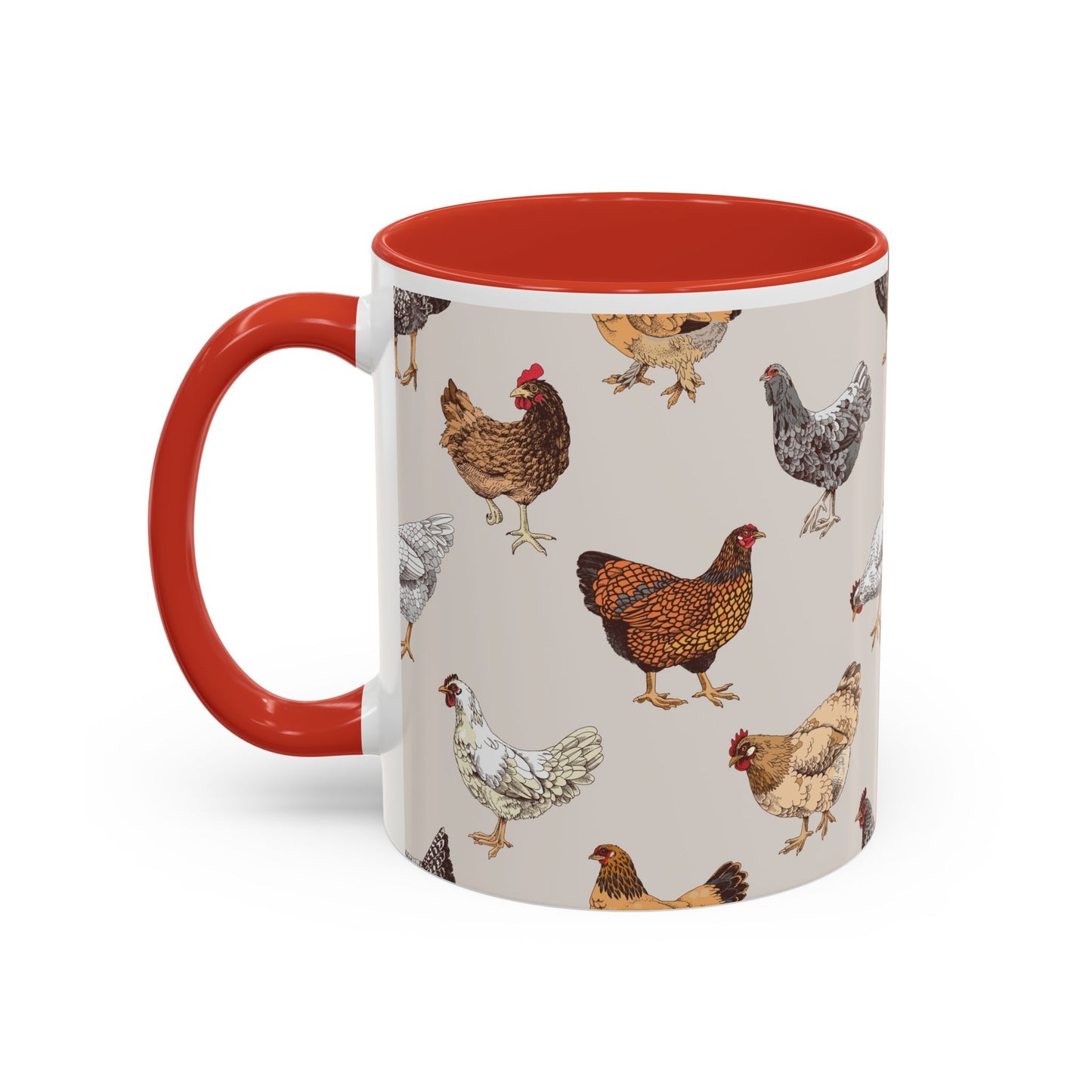 Chickens Coffee Mug (11, 15oz)
