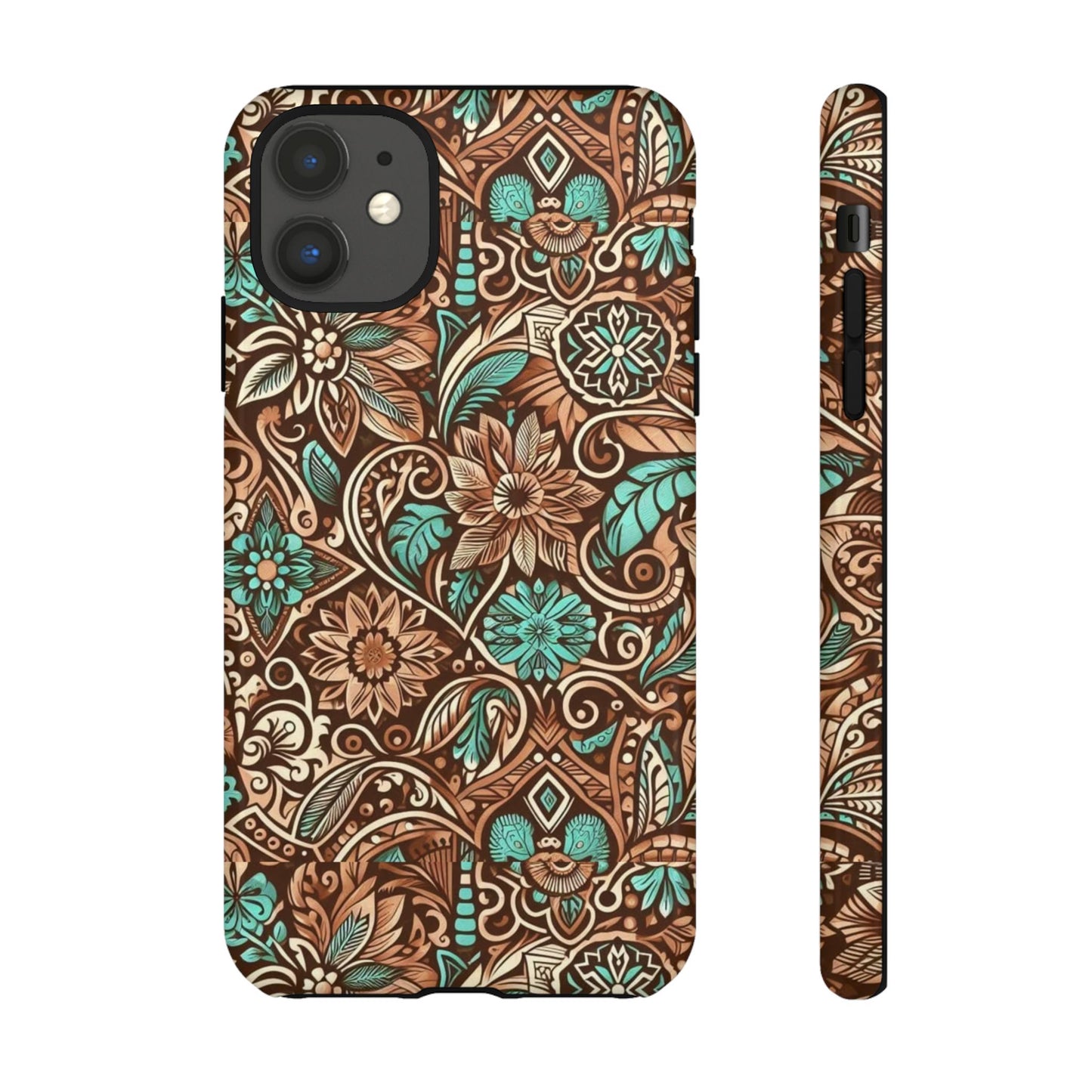 Leather & Turquoise / Tough Cases