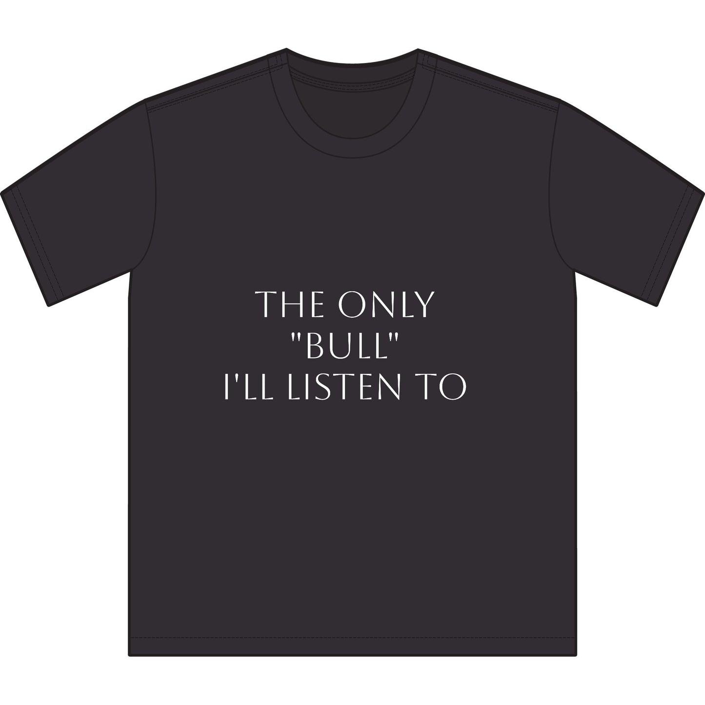 Only "Bull"- Sueded T-Shirt