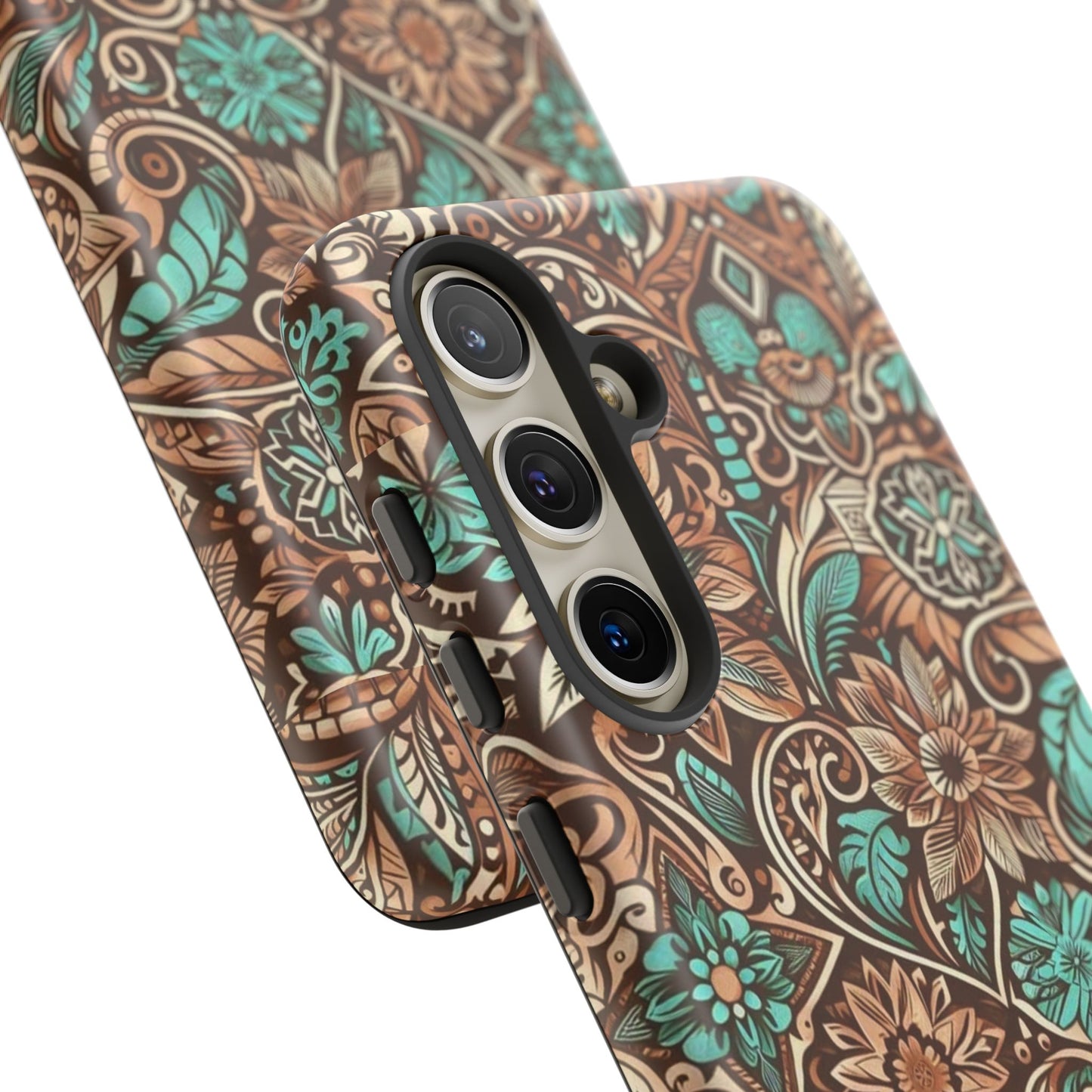 Leather & Turquoise / Tough Cases