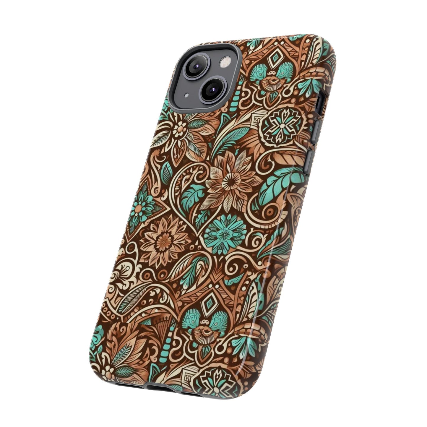 Leather & Turquoise / Tough Cases