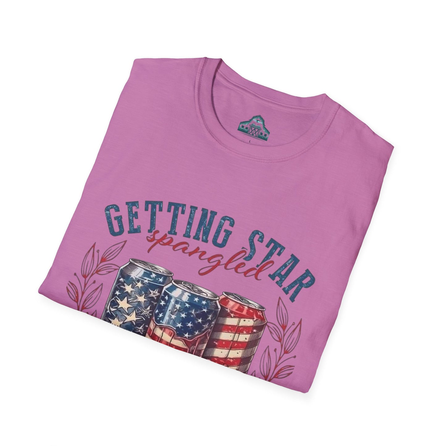 Getting star spangled hammered/ unisex Tshirt