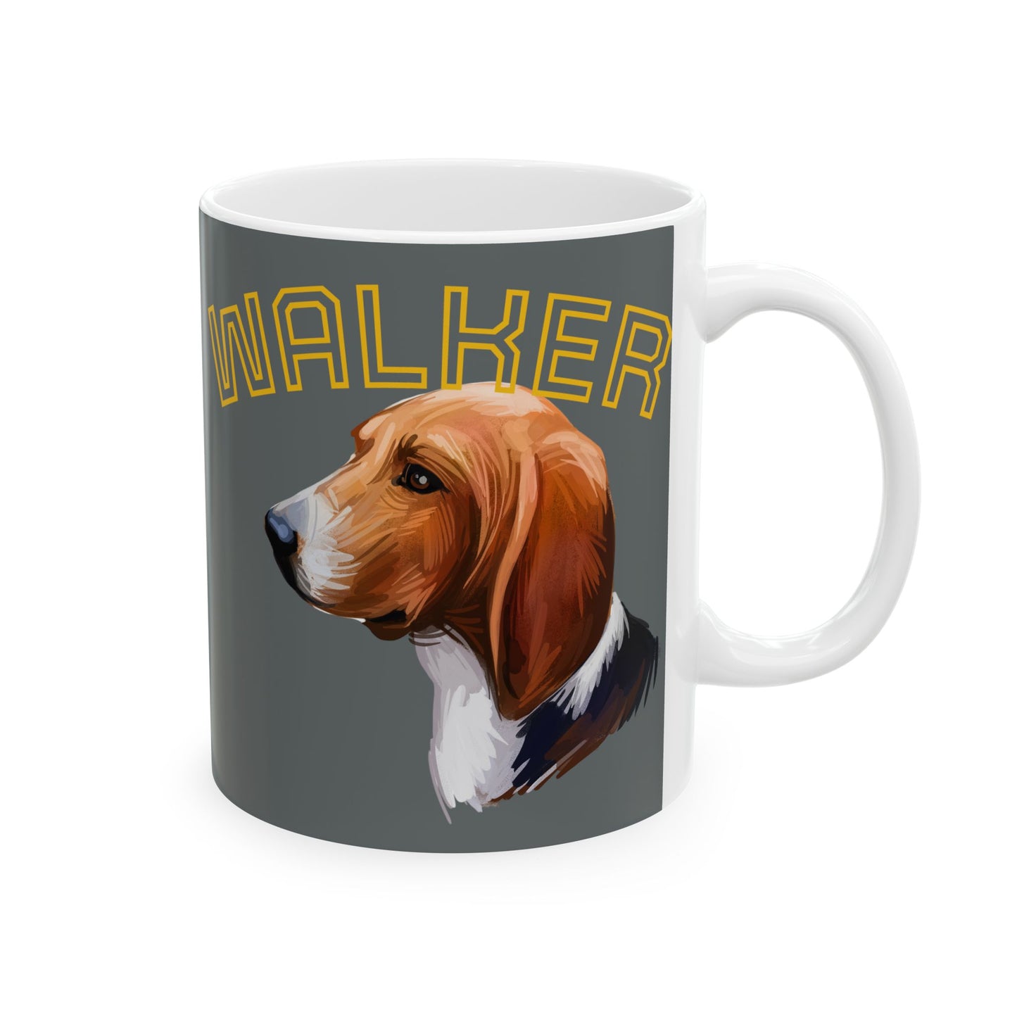 Walker profile/ Ceramic Mug, (11oz, 15oz)