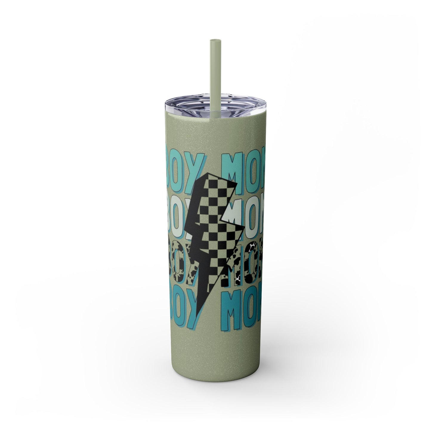 Boy Mom / Tumbler with Straw, 20oz