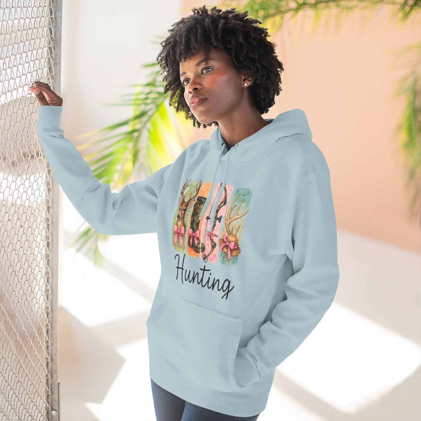 hunting / womens Fleece Hoodie