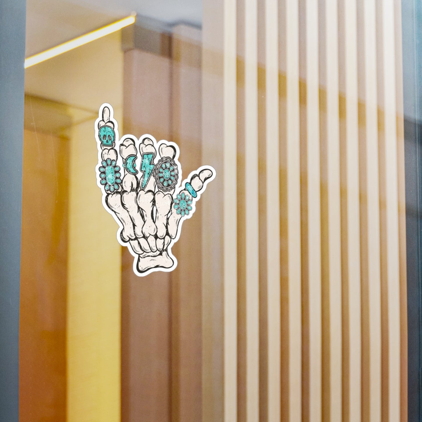 Hang loose turquoise / sticker
