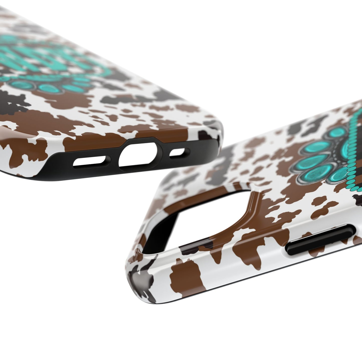 Howdy, cowhide/ Tough Phone Case