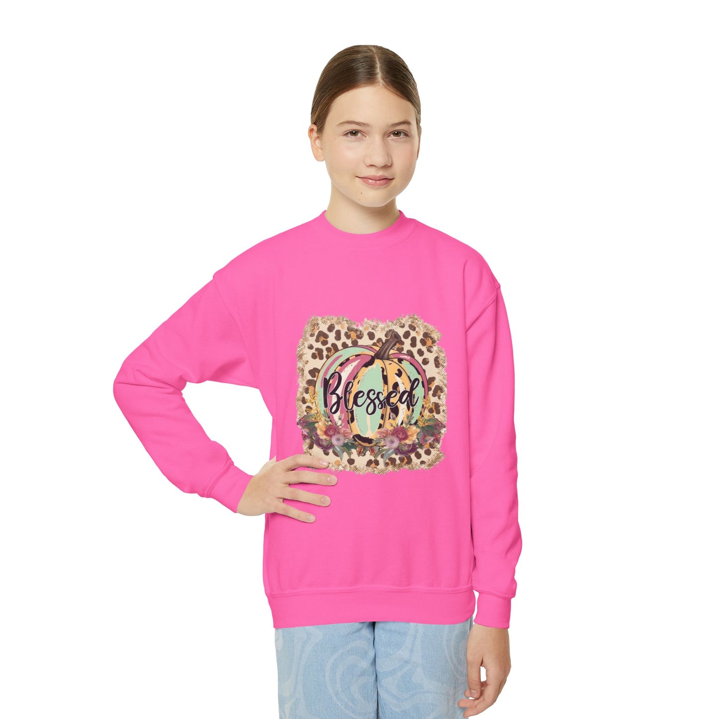 Blessed pumpkin/ youth long sleeve