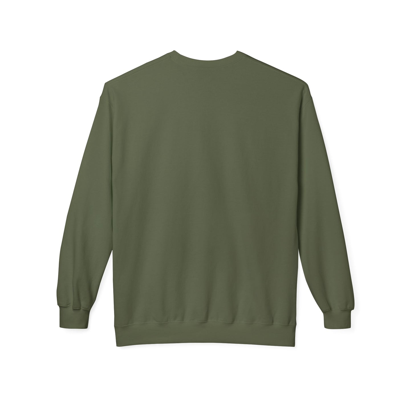 Should have come with a warning / Fleece Crewneck Sweatshirt
