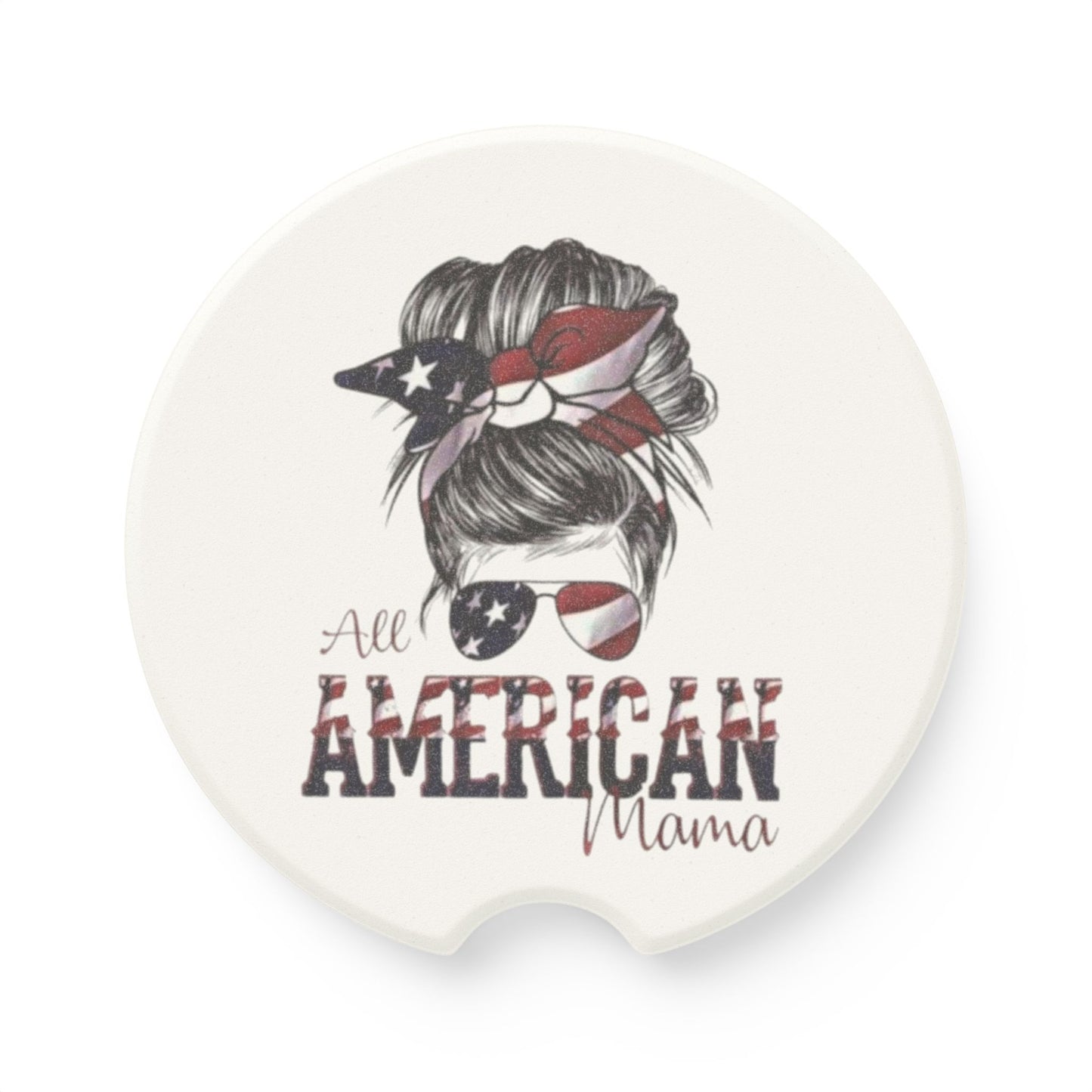 All American Mama/ Car Coaster