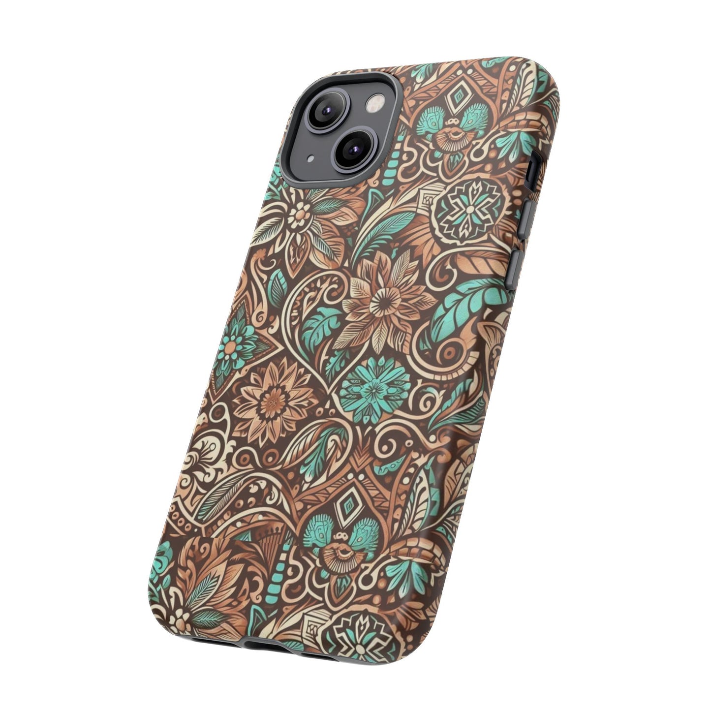 Leather & Turquoise / Tough Cases
