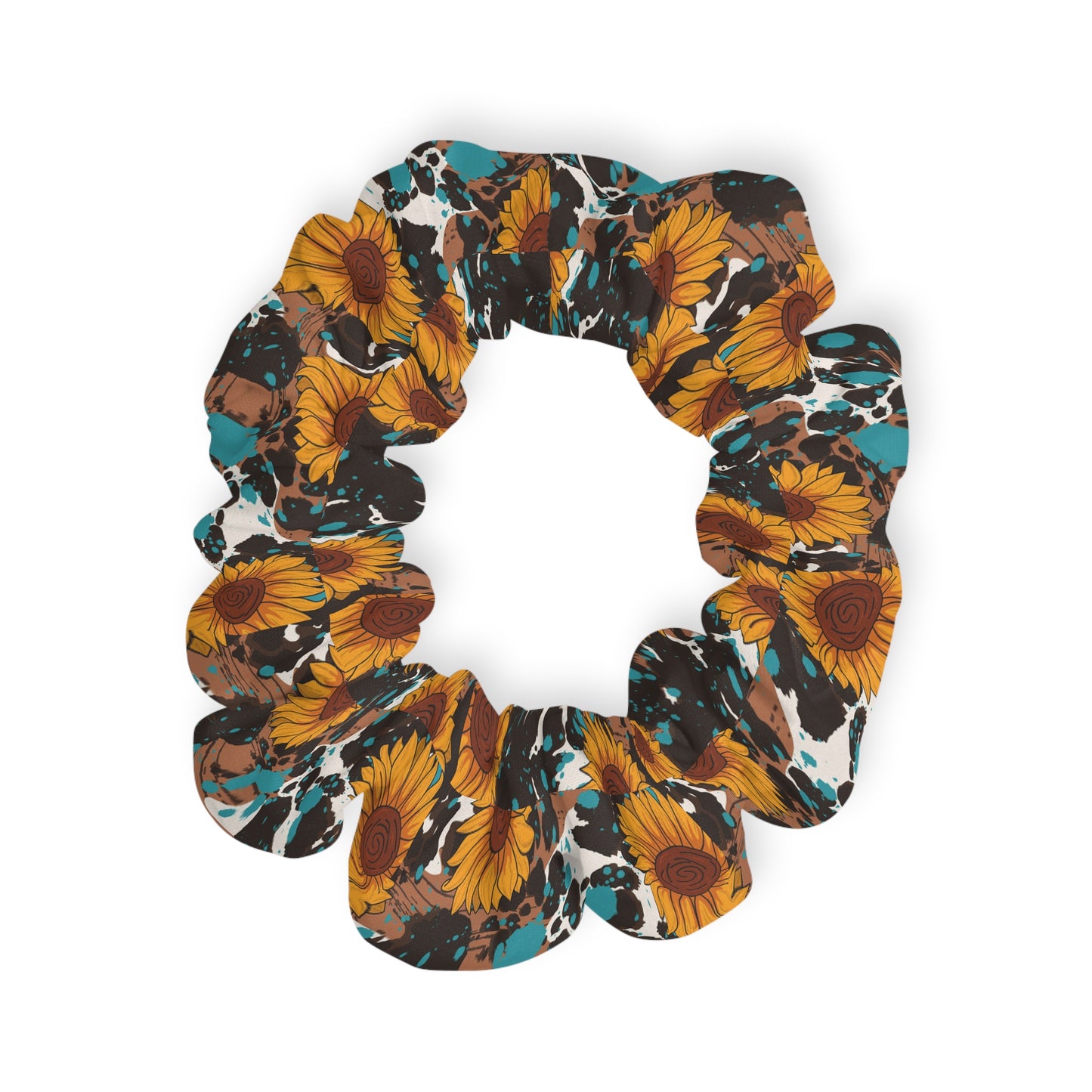 Sunflower Scrunchie