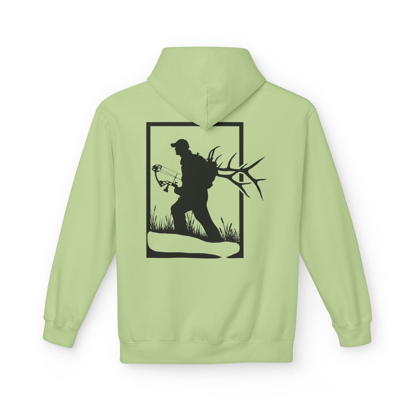 Archery Elk hunter/ Fleece Hoodie