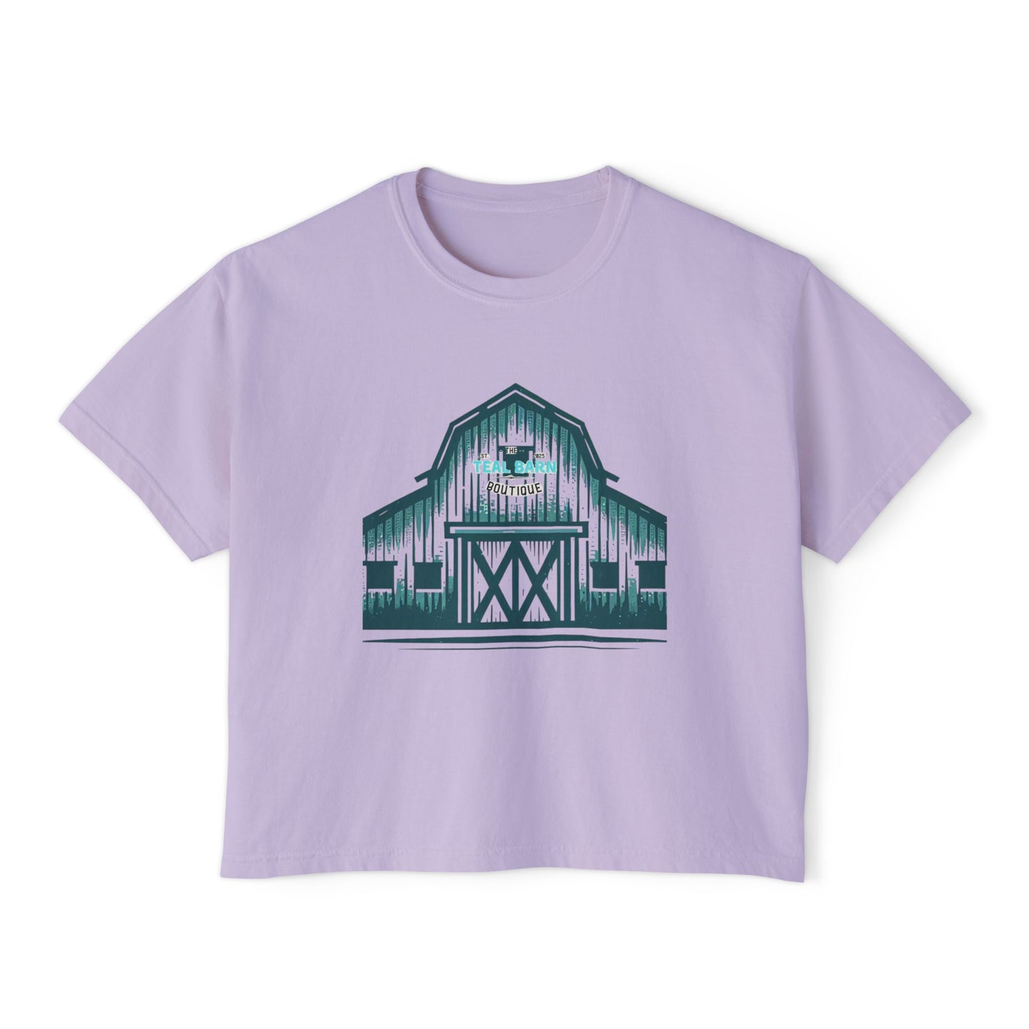 Teal Barn Tshirt