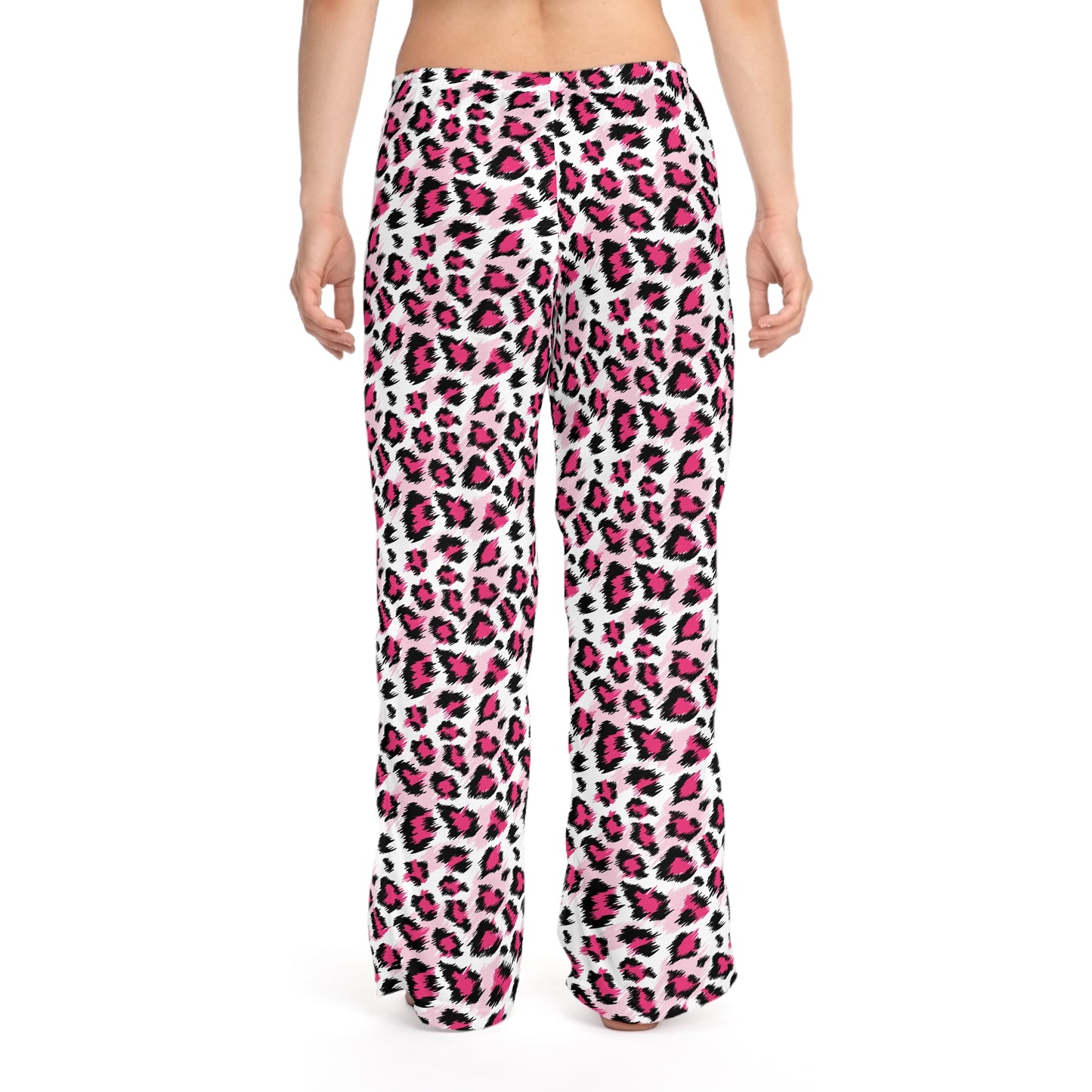 Women's Pink leopard pajama bottom
